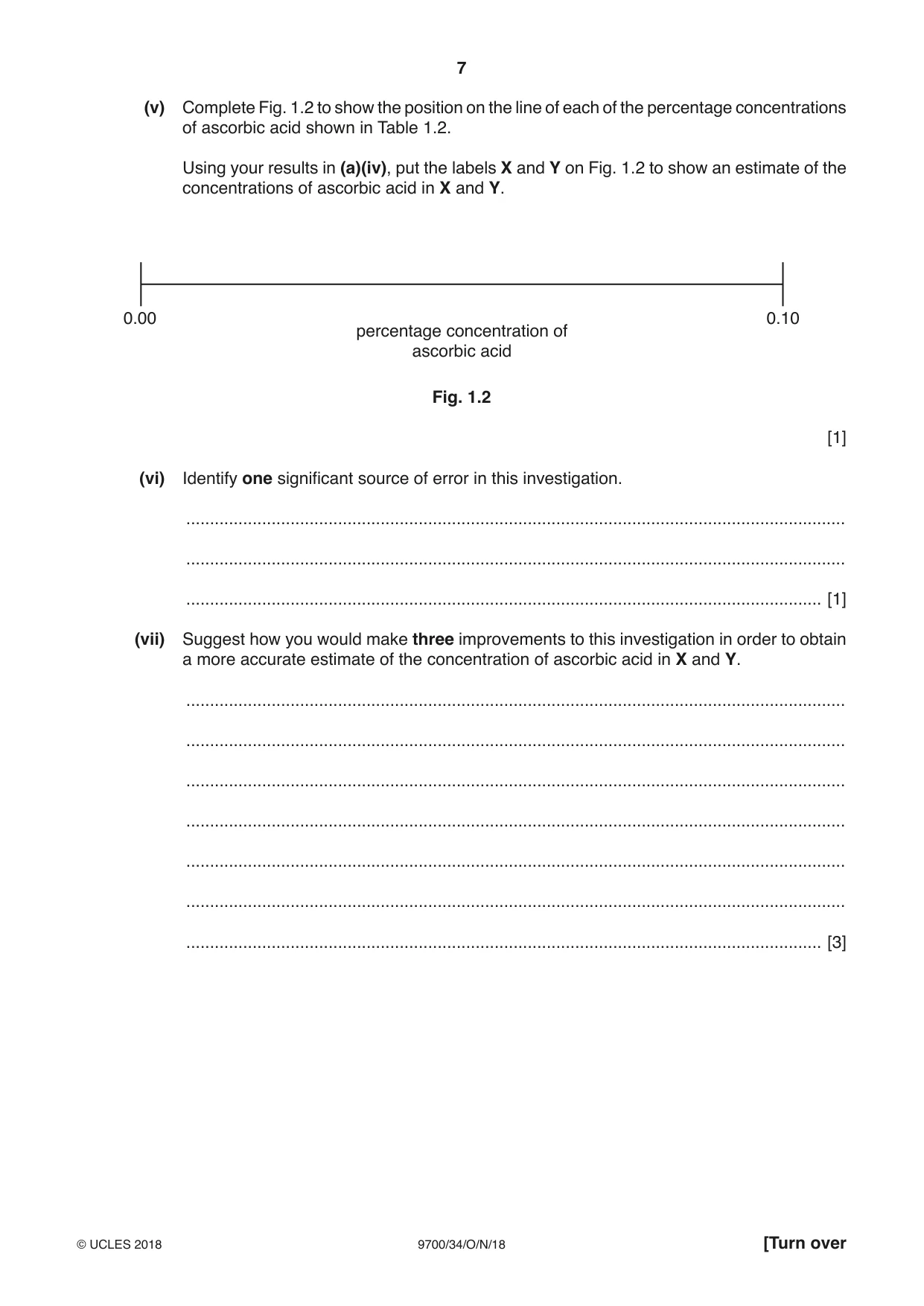 Cambridge A Level Biology 9700 2018 Oct/Nov Paper 3 · Variant 4 question paper, page 7 of 16