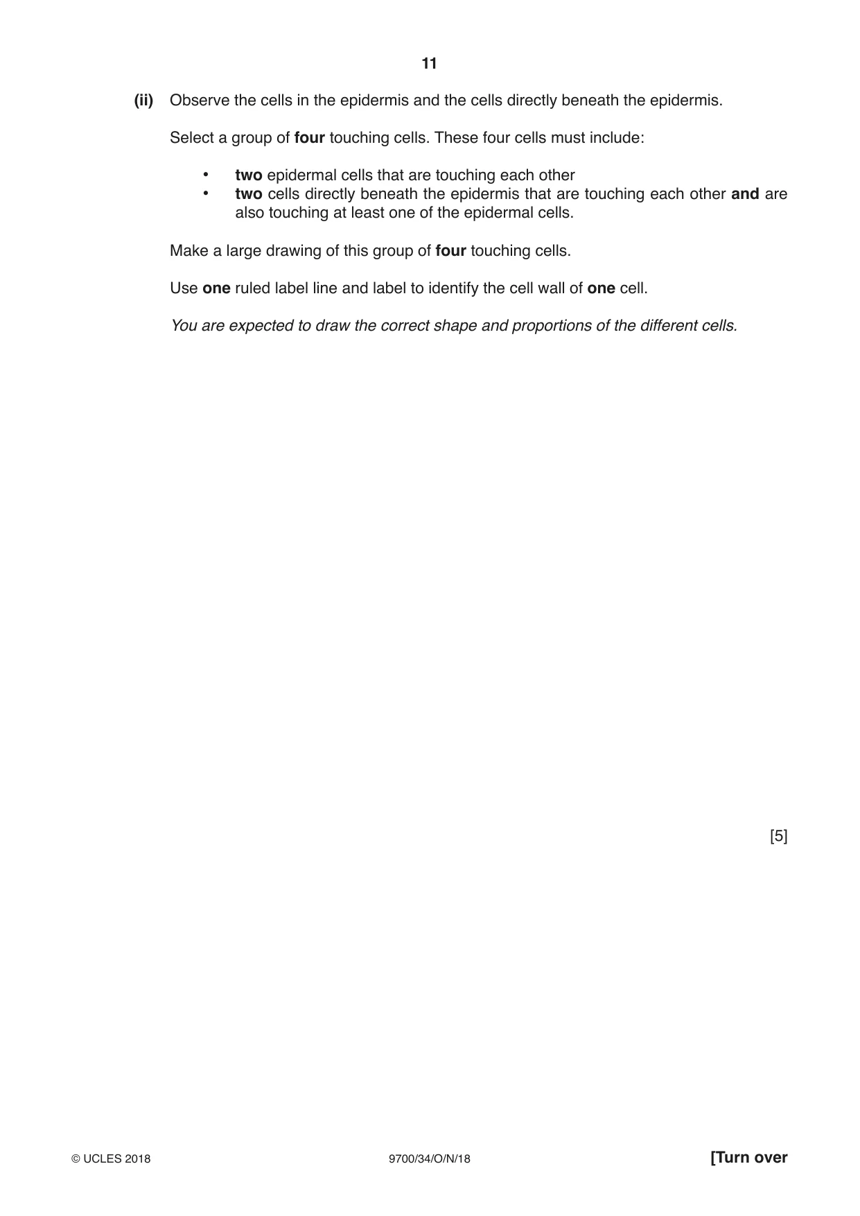 Cambridge A Level Biology 9700 2018 Oct/Nov Paper 3 · Variant 4 question paper, page 11 of 16