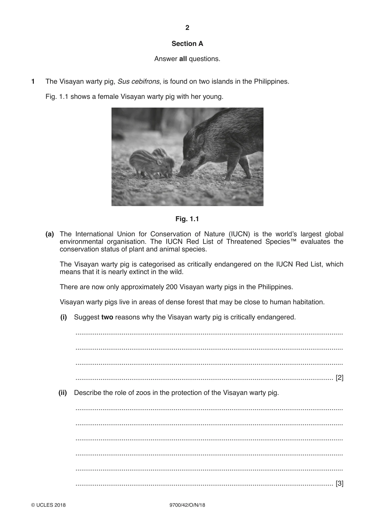 Cambridge A Level Biology 9700 2018 Oct/Nov Paper 4 · Variant 2 question paper, page 2 of 24