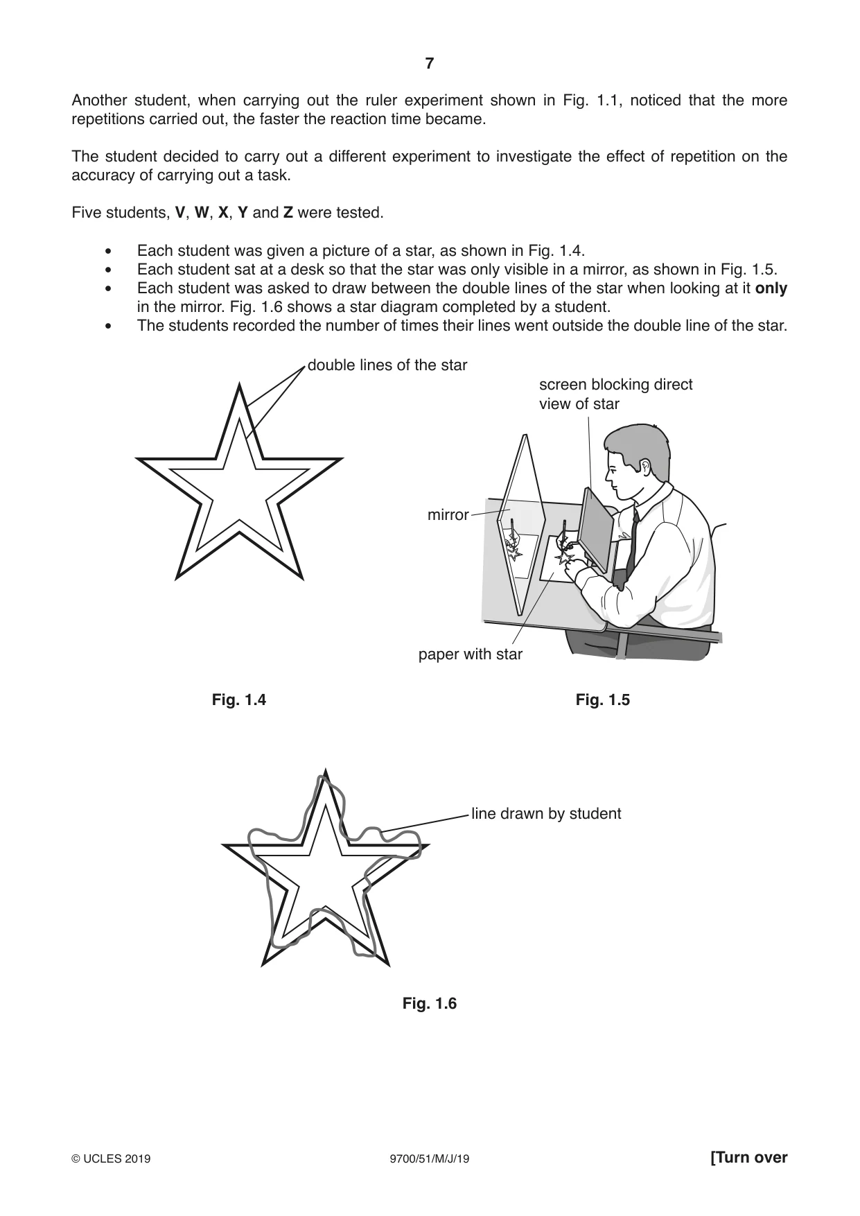 Cambridge A Level Biology 9700 2019 May/June Paper 5 · Variant 1 question paper, page 7 of 12