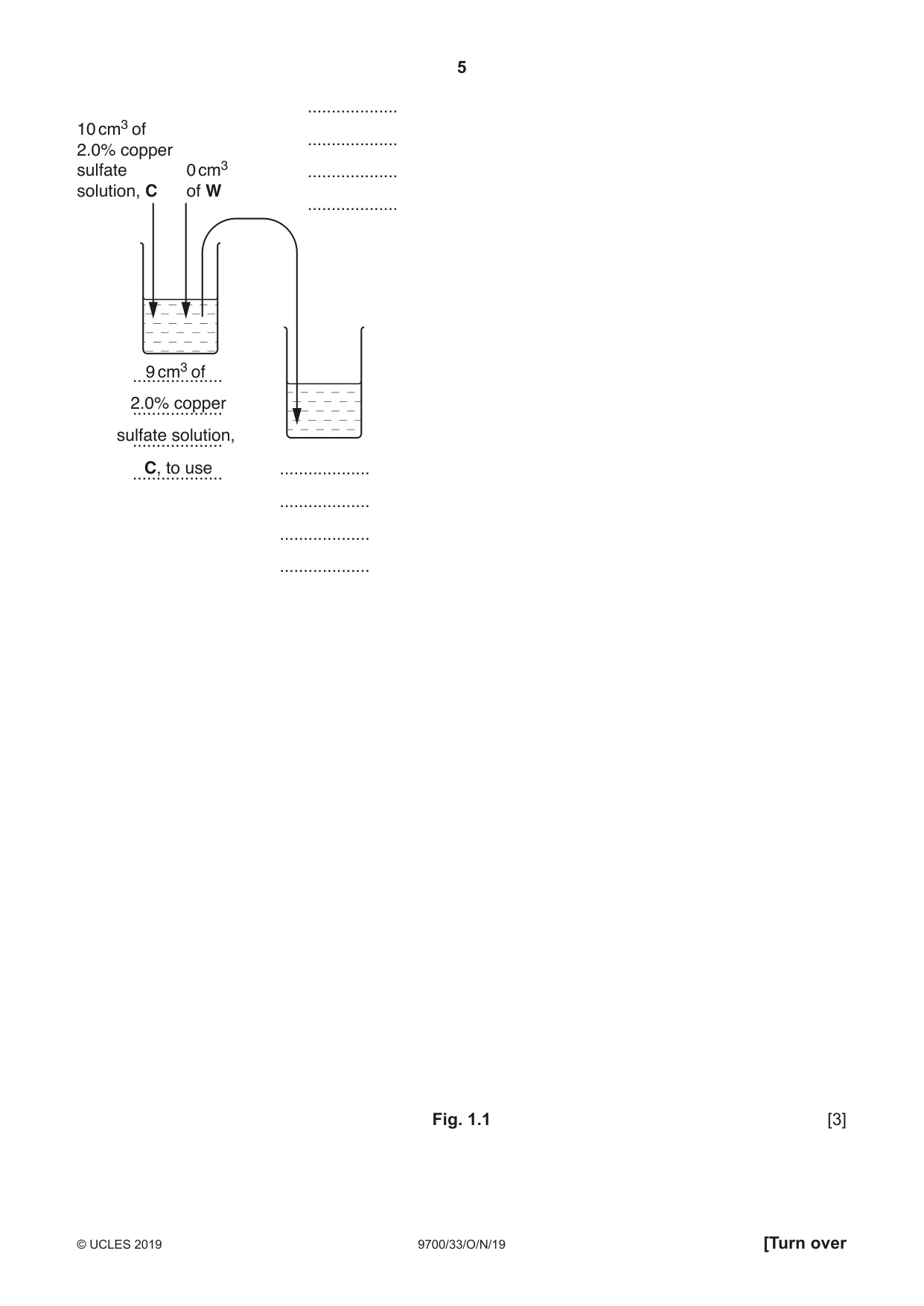 Cambridge A Level Biology 9700 2019 Oct/Nov Paper 3 · Variant 3 question paper, page 5 of 16