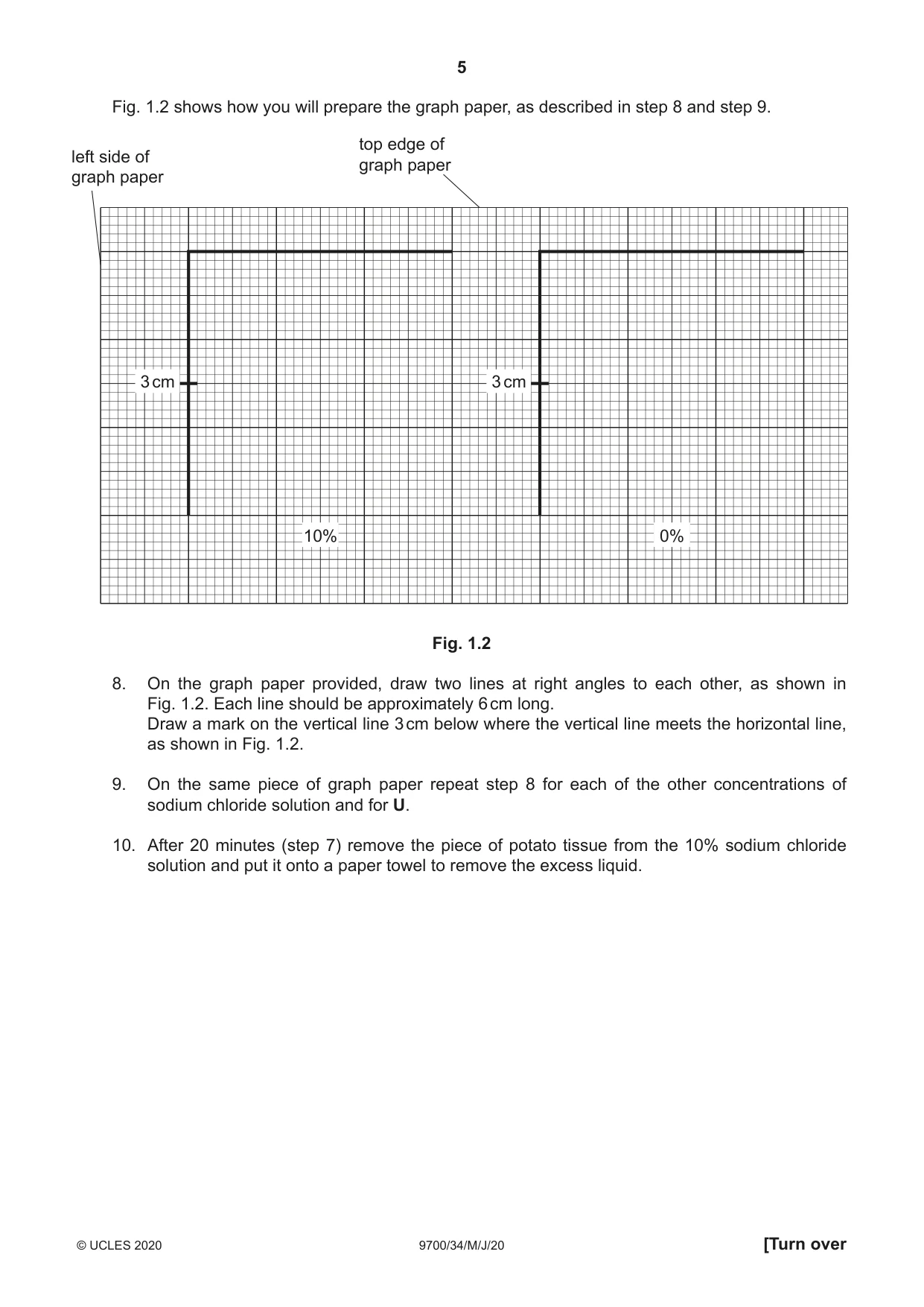 Cambridge A Level Biology 9700 2020 May/June Paper 3 · Variant 4 question paper, page 5 of 16