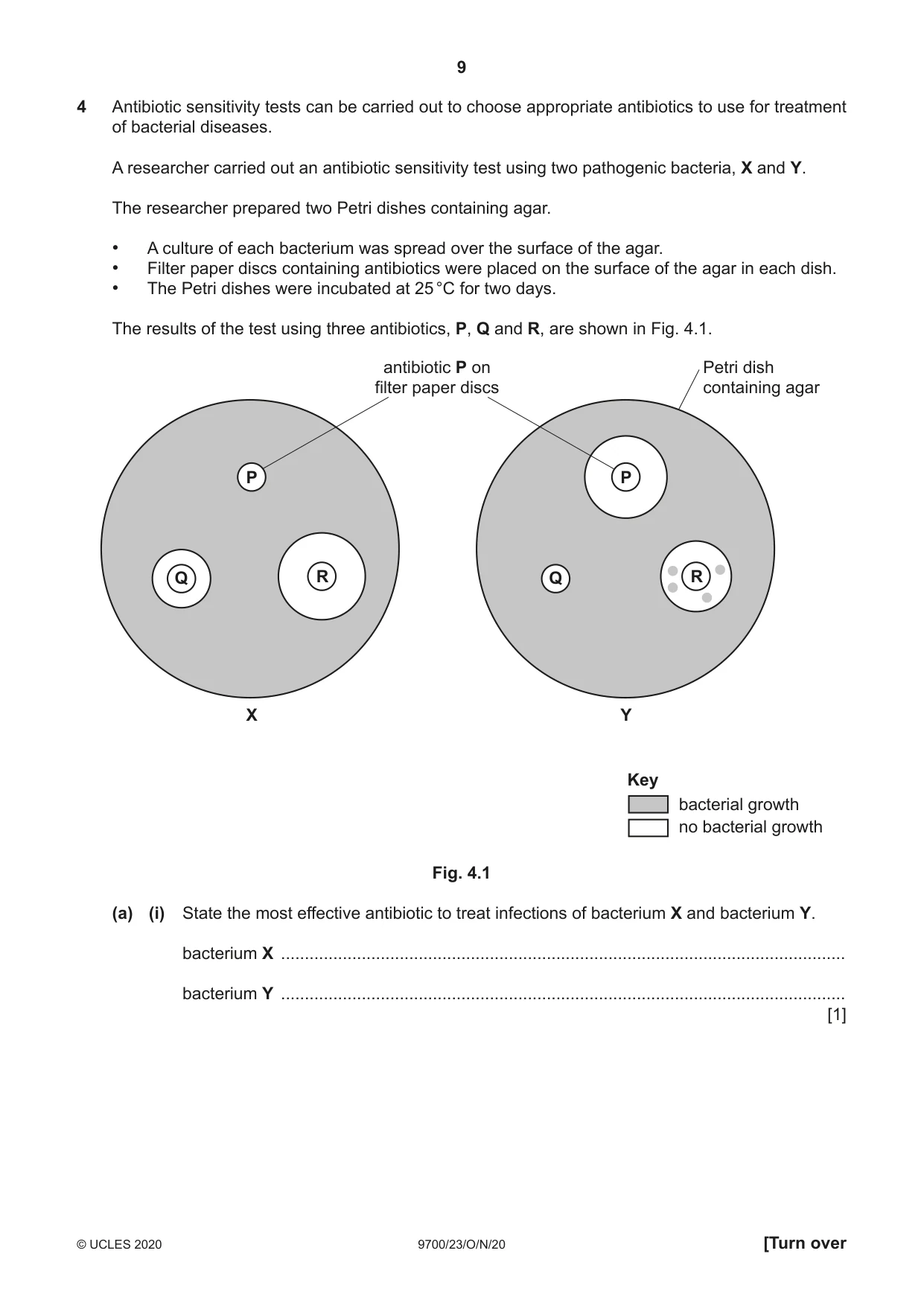 Cambridge A Level Biology 9700 2020 Oct/Nov Paper 2 · Variant 3 question paper, page 9 of 16