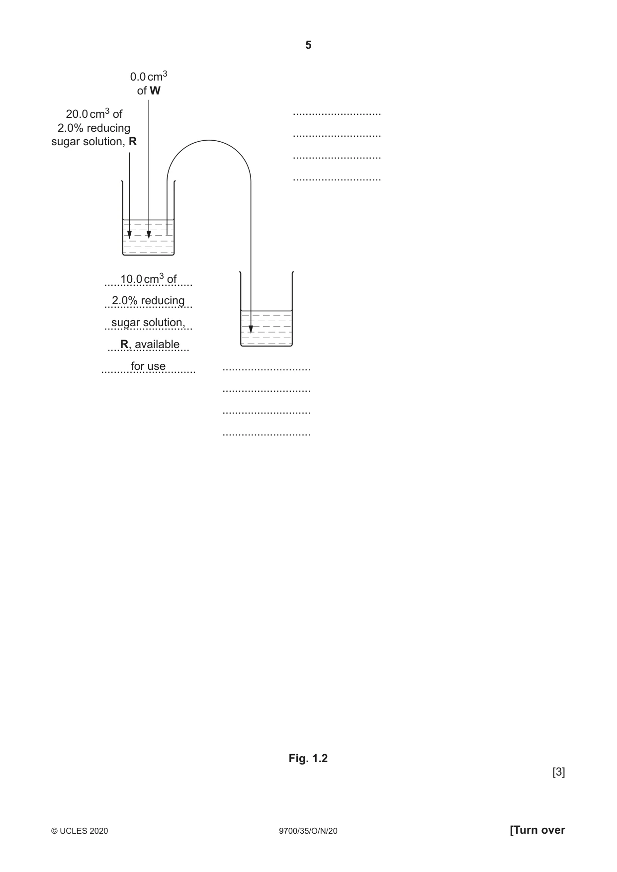 Cambridge A Level Biology 9700 2020 Oct/Nov Paper 3 · Variant 5 question paper, page 5 of 16