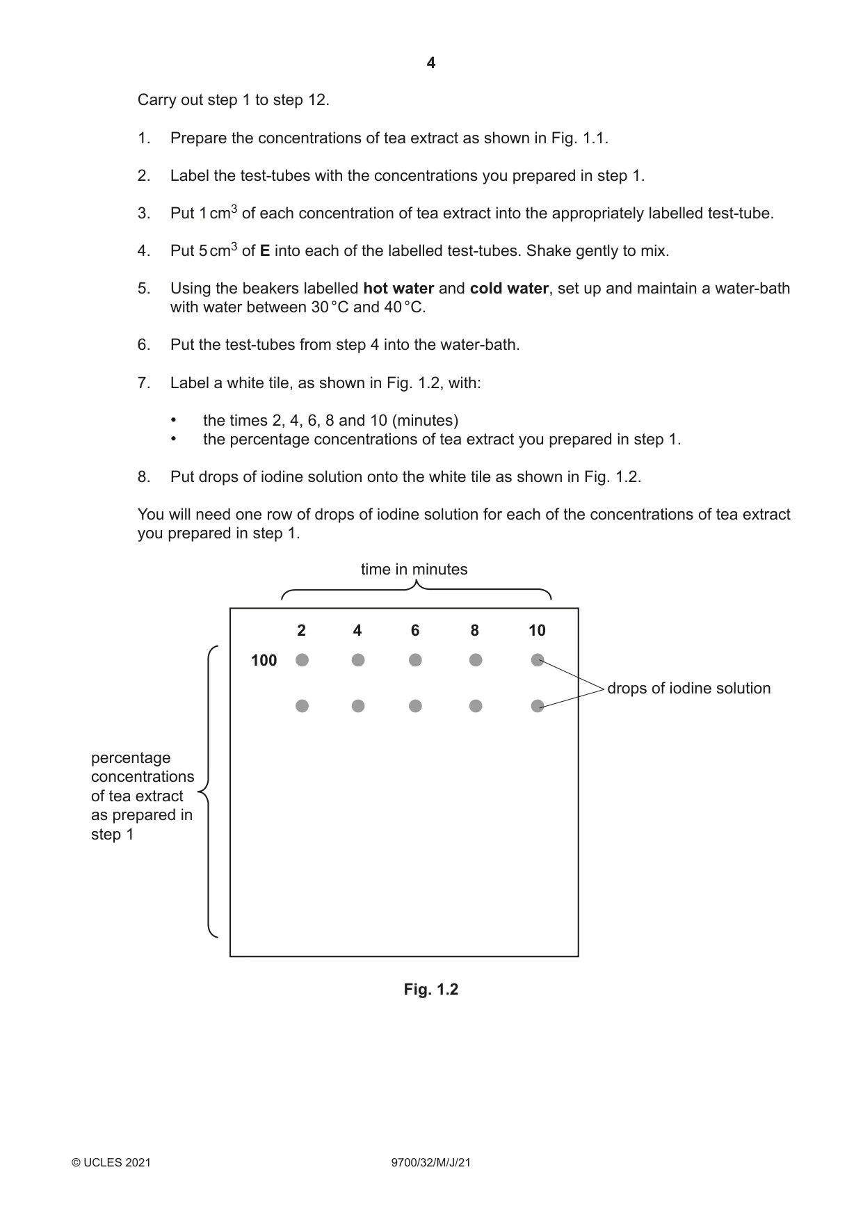 Cambridge A Level Biology 9700 2021 May/June Paper 3 · Variant 2 question paper, page 4 of 16