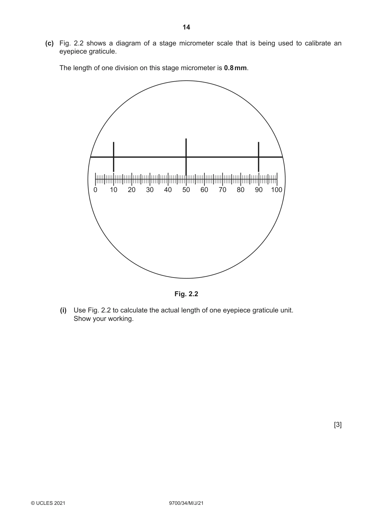 Cambridge A Level Biology 9700 2021 May/June Paper 3 · Variant 4 question paper, page 14 of 16