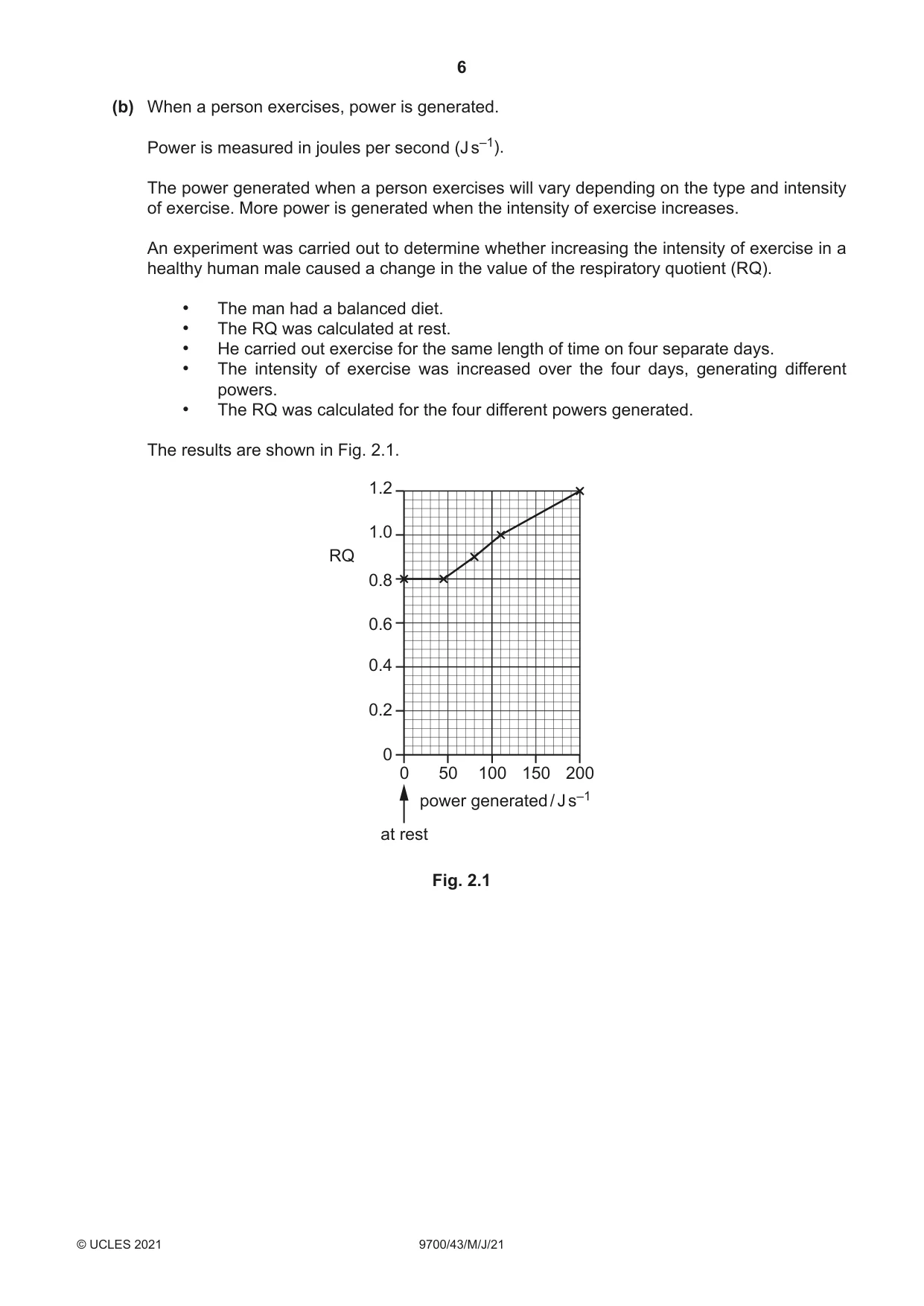 Cambridge A Level Biology 9700 2021 May/June Paper 4 · Variant 3 question paper, page 6 of 24