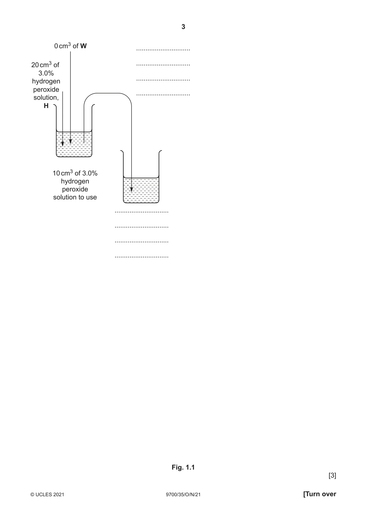 Cambridge A Level Biology 9700 2021 Oct/Nov Paper 3 · Variant 5 question paper, page 3 of 16