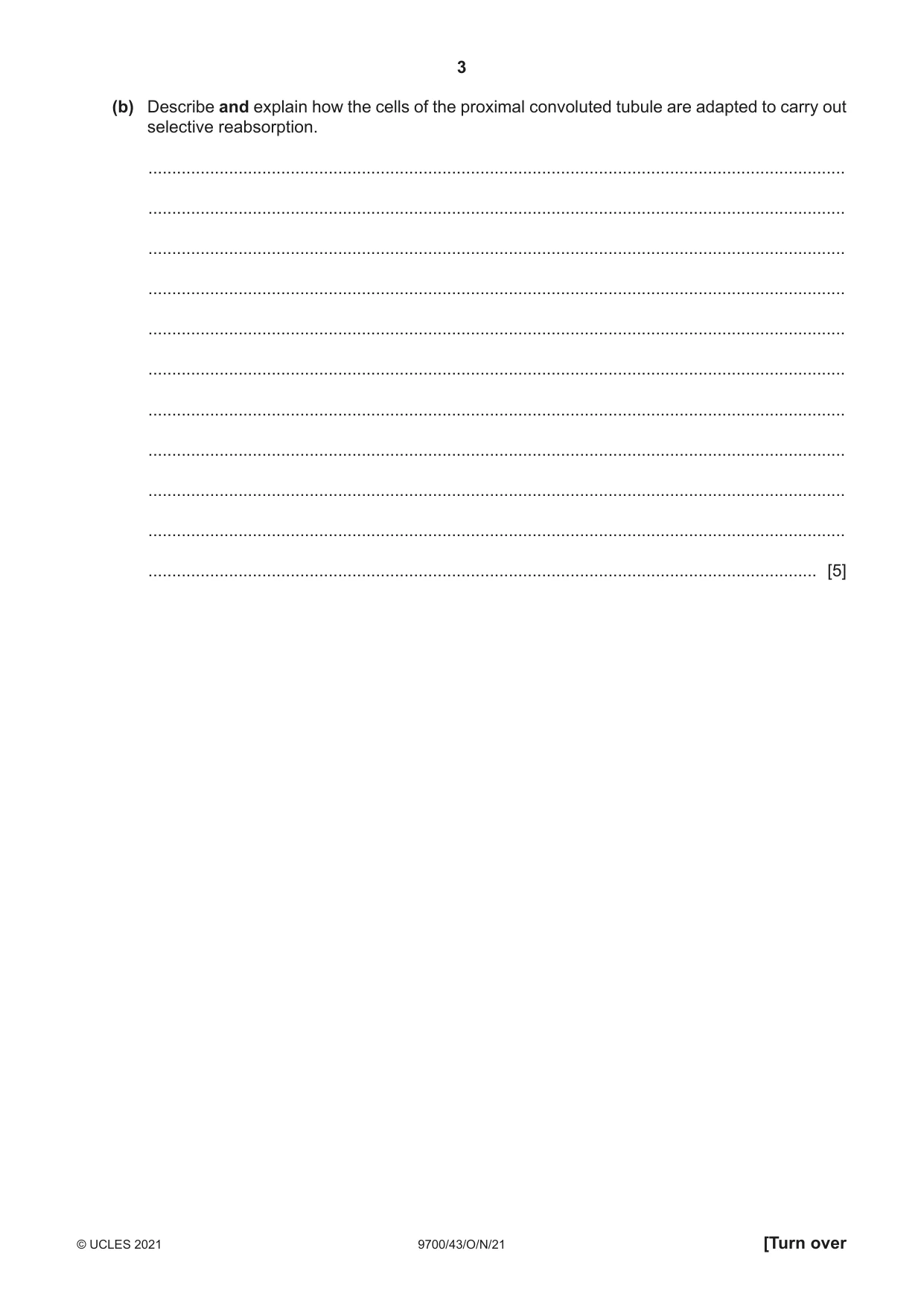 Cambridge A Level Biology 9700 2021 Oct/Nov Paper 4 · Variant 3 question paper, page 3 of 24