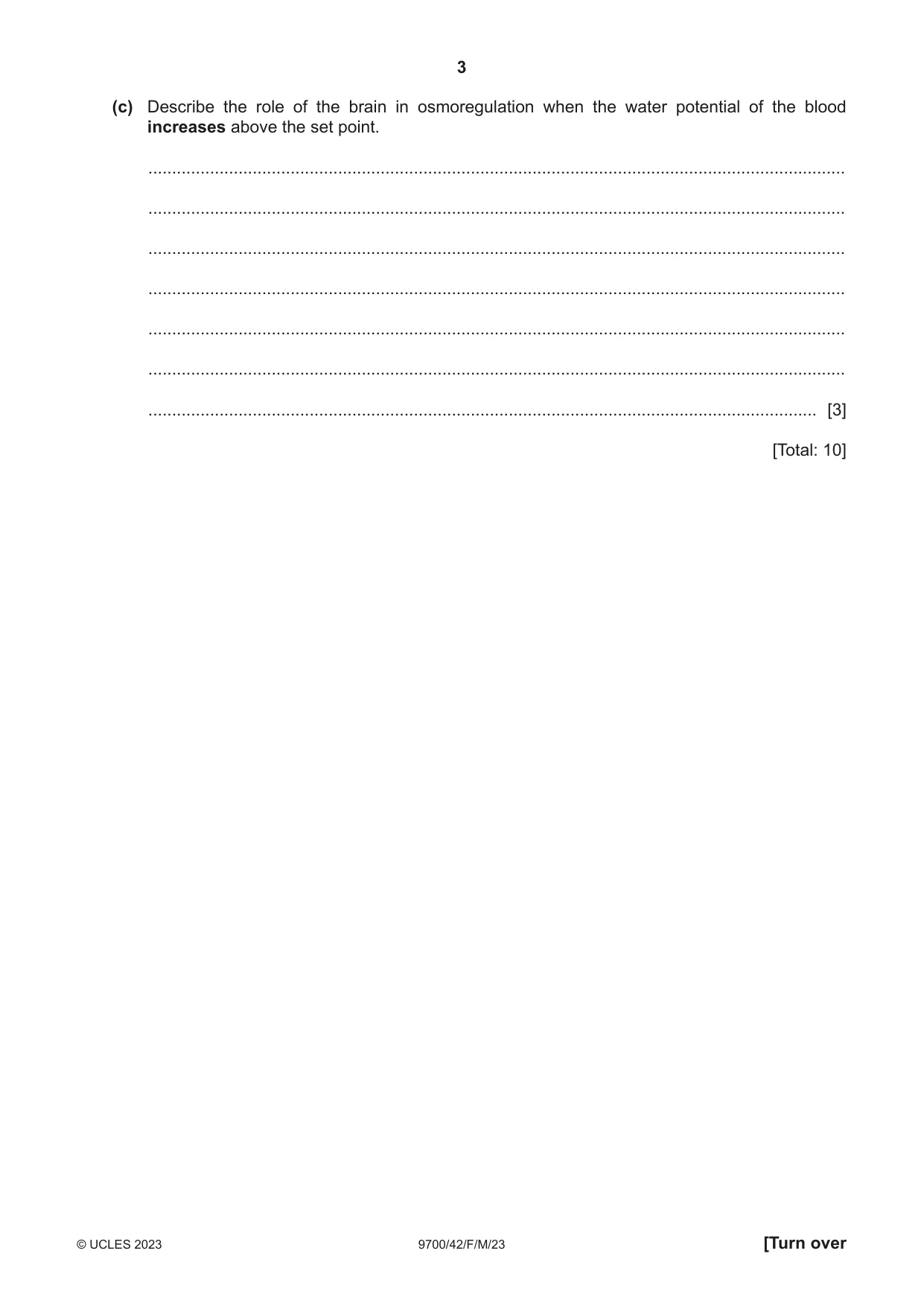 Cambridge A Level Biology 9700 2023 Feb/March Paper 4 · Variant 2 question paper, page 3 of 28