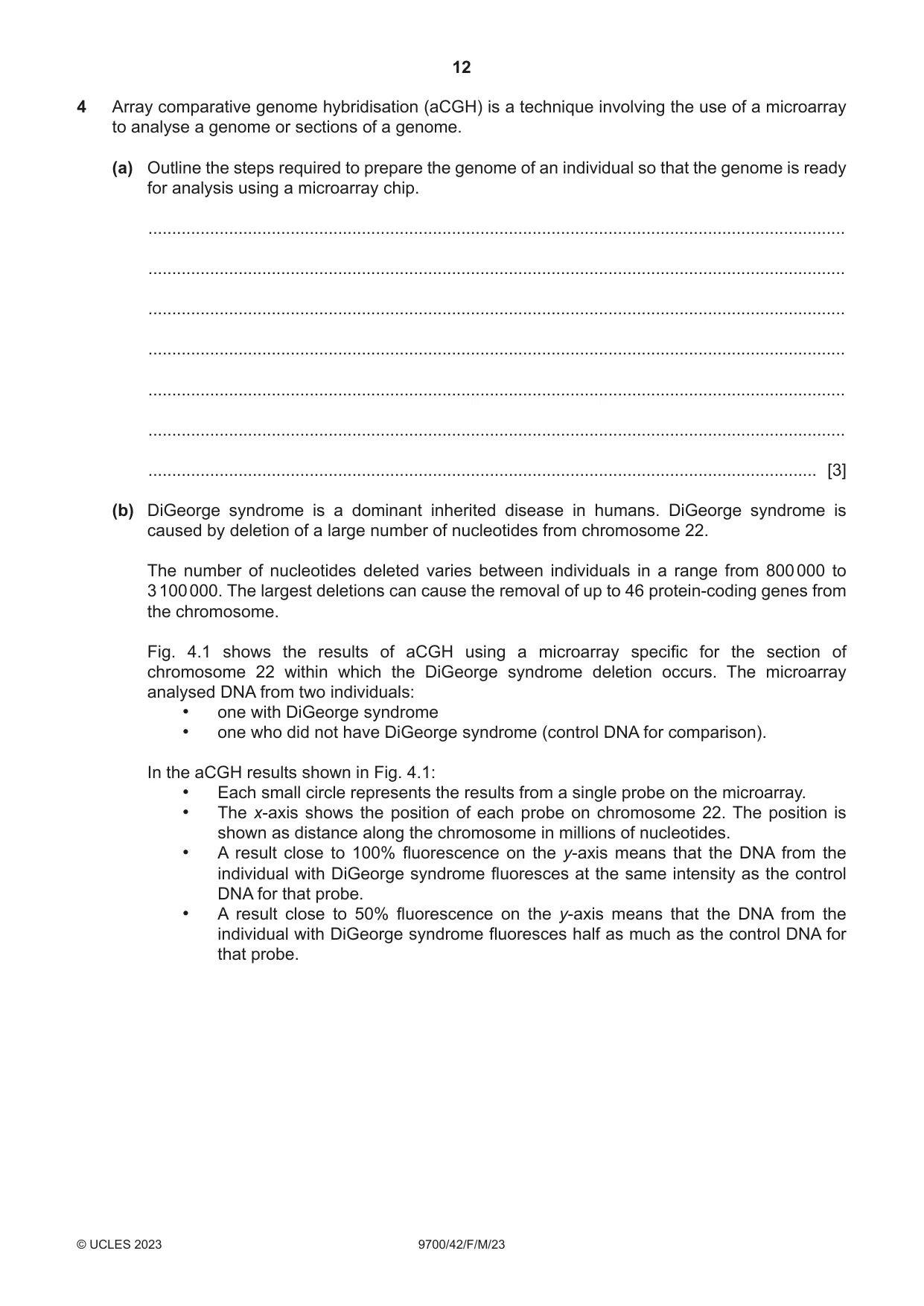 Cambridge A Level Biology 9700 2023 Feb/March Paper 4 · Variant 2 question paper, page 12 of 28