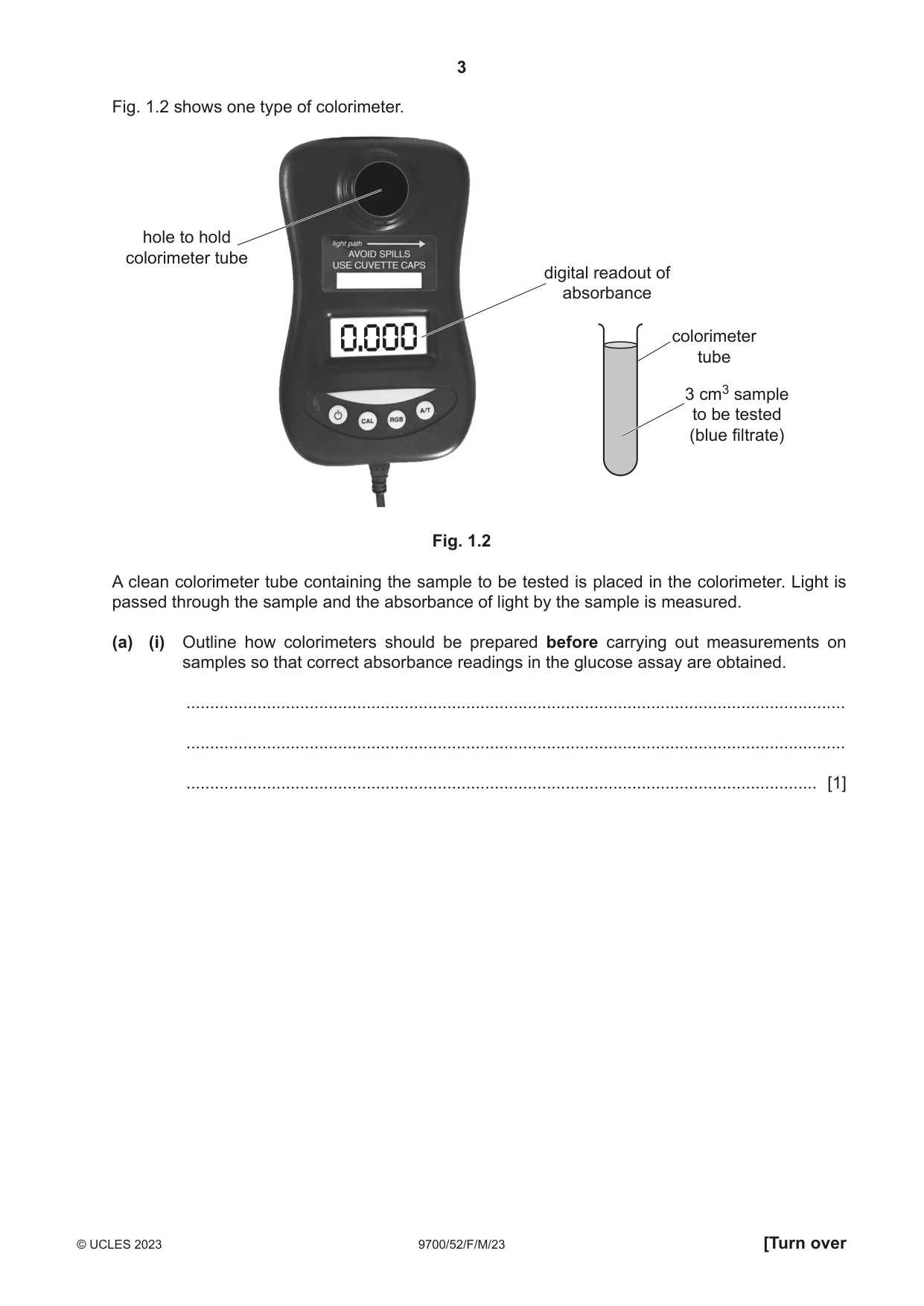 Cambridge A Level Biology 9700 2023 Feb/March Paper 5 · Variant 2 question paper, page 3 of 20