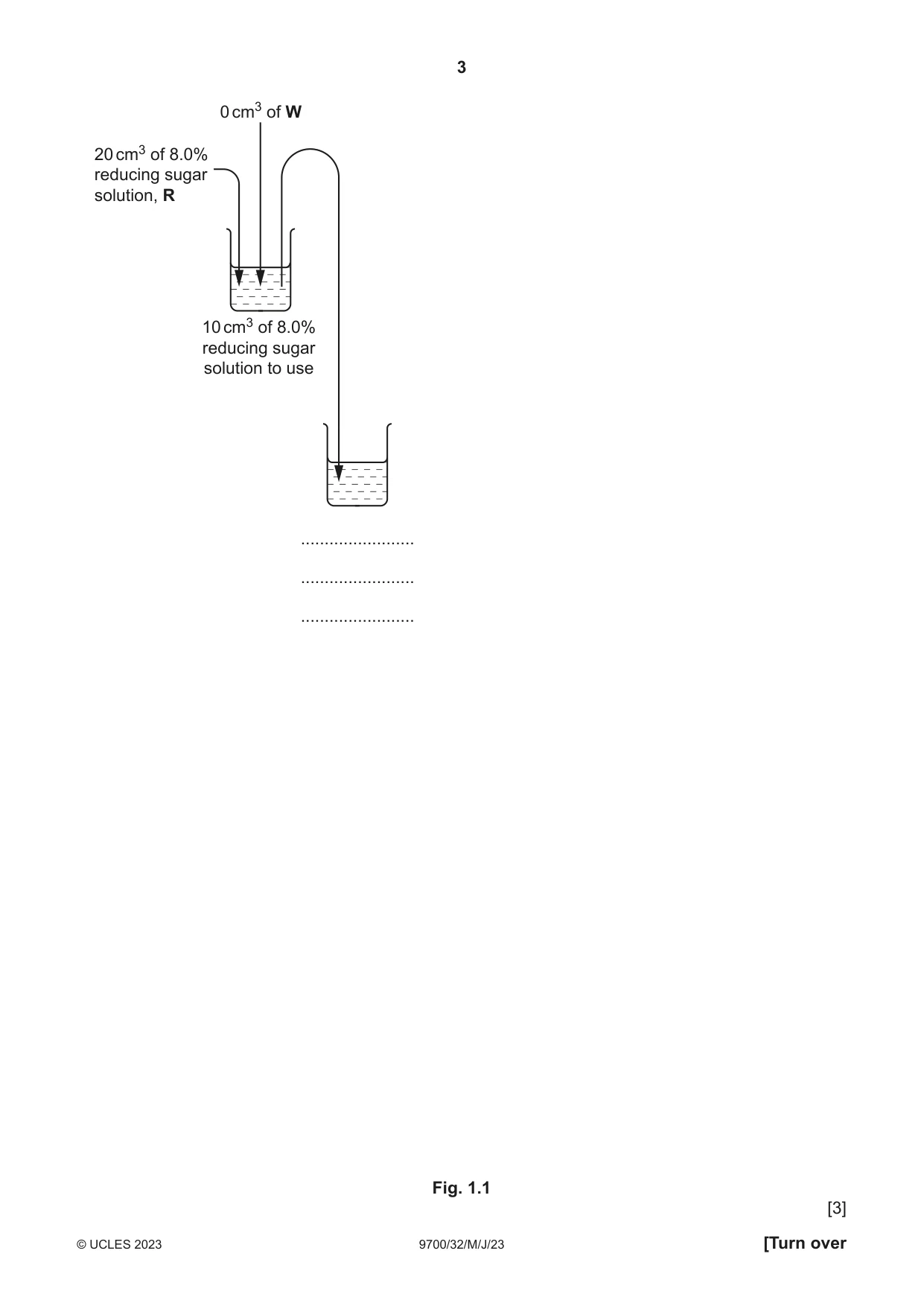 Cambridge A Level Biology 9700 2023 May/June Paper 3 · Variant 2 question paper, page 3 of 16