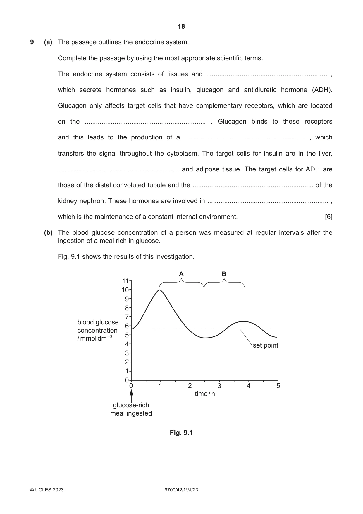 Cambridge A Level Biology 9700 2023 May/June Paper 4 · Variant 2 question paper, page 18 of 24