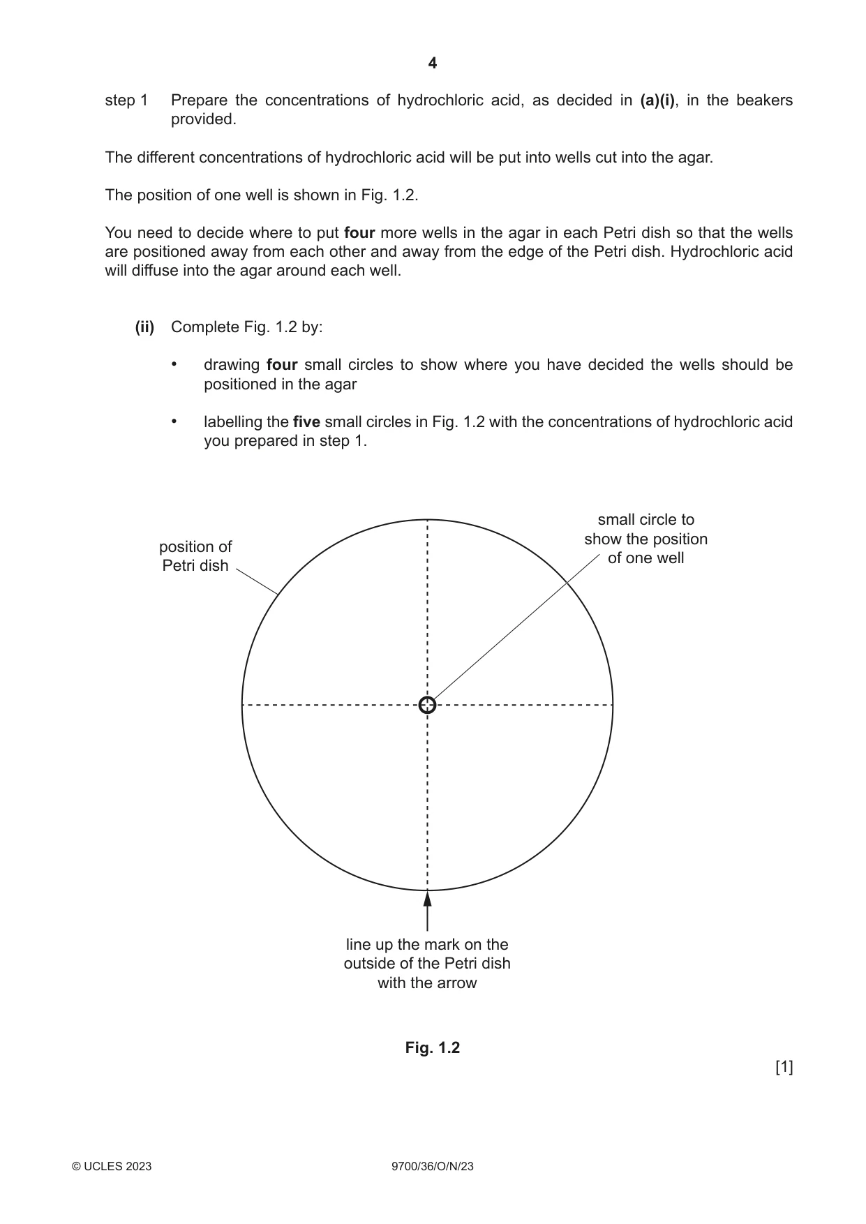 Cambridge A Level Biology 9700 2023 Oct/Nov Paper 3 · Variant 6 question paper, page 4 of 16