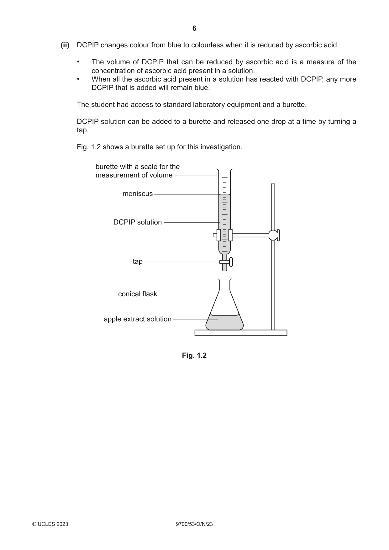 Cambridge A Level Biology 9700 2023 Oct/Nov Paper 5 · Variant 3 question paper, page 6 of 16