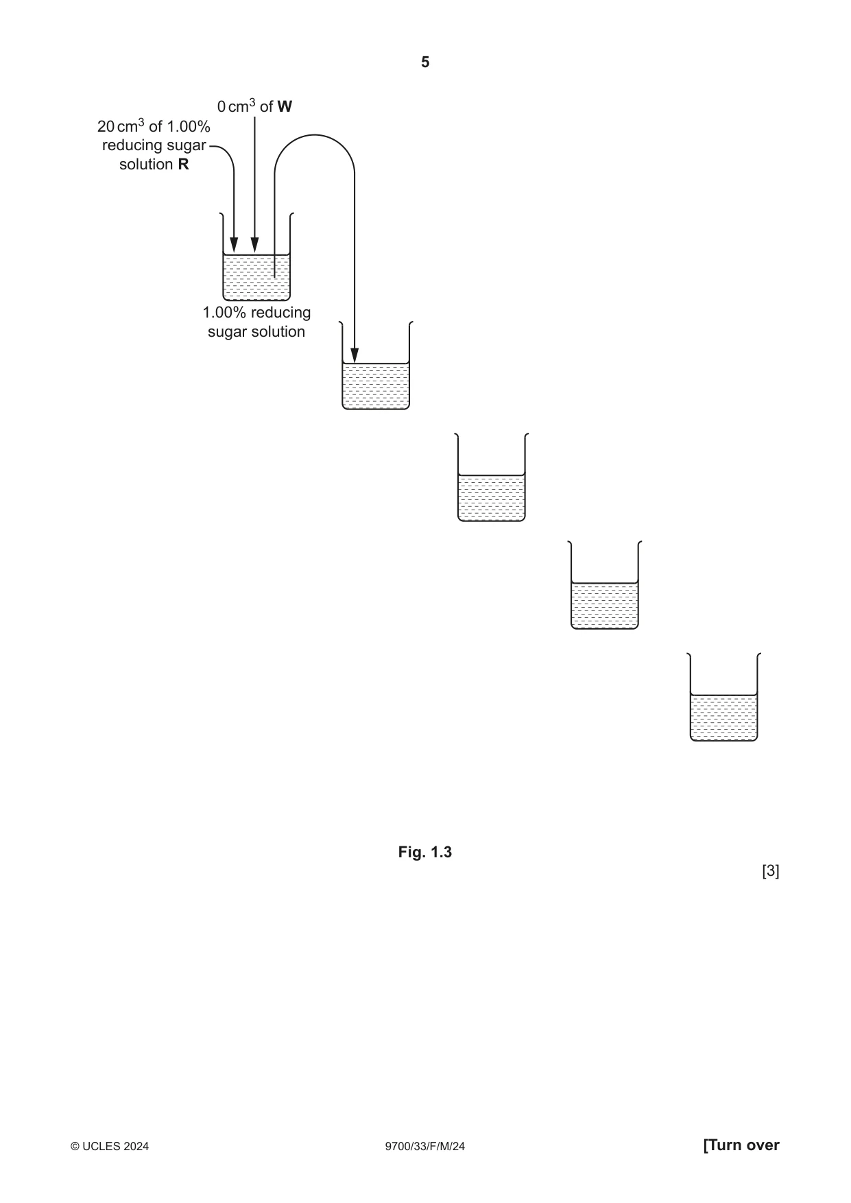 Cambridge A Level Biology 9700 2024 Feb/March Paper 3 · Variant 3 question paper, page 5 of 16