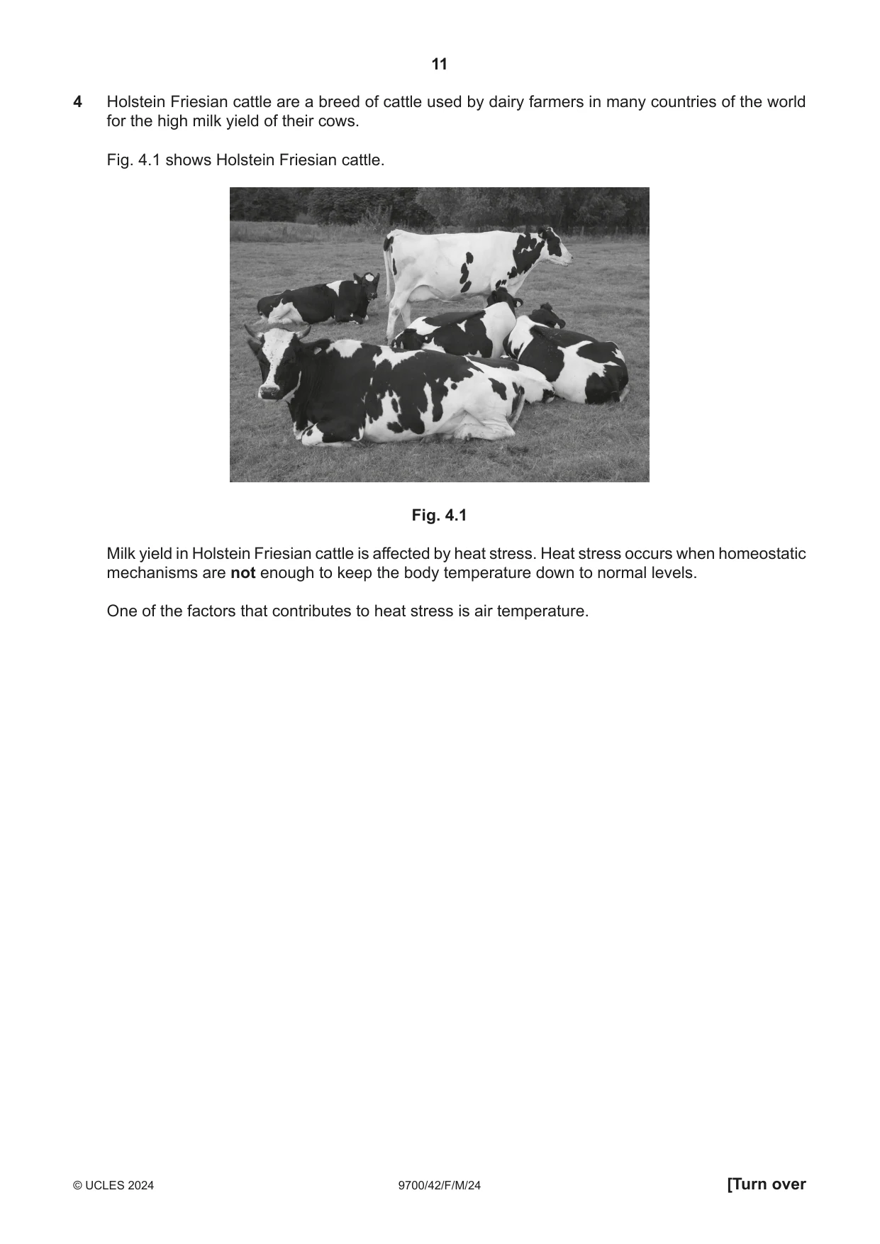 Cambridge A Level Biology 9700 2024 Feb/March Paper 4 · Variant 2 question paper, page 11 of 32