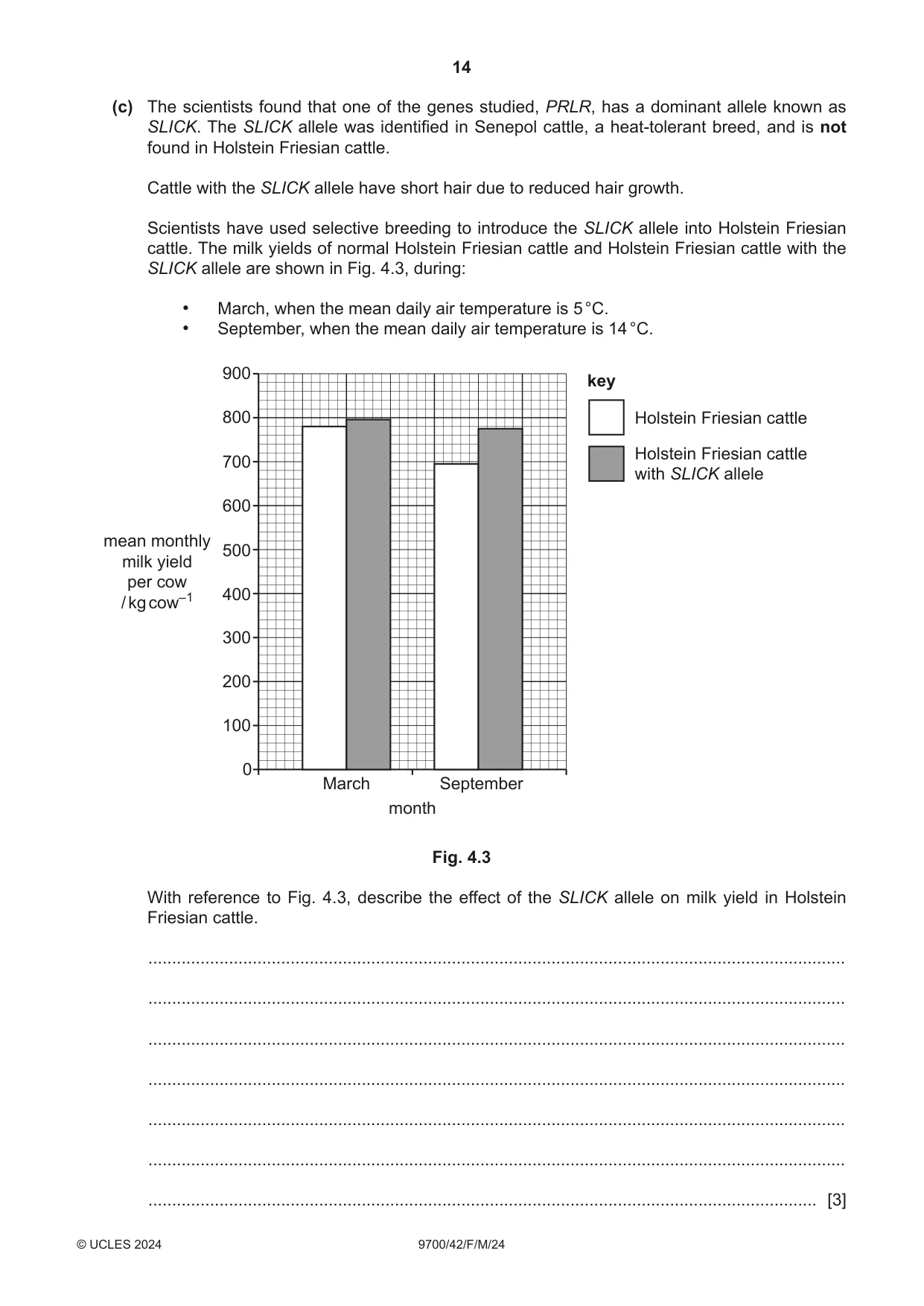 Cambridge A Level Biology 9700 2024 Feb/March Paper 4 · Variant 2 question paper, page 14 of 32