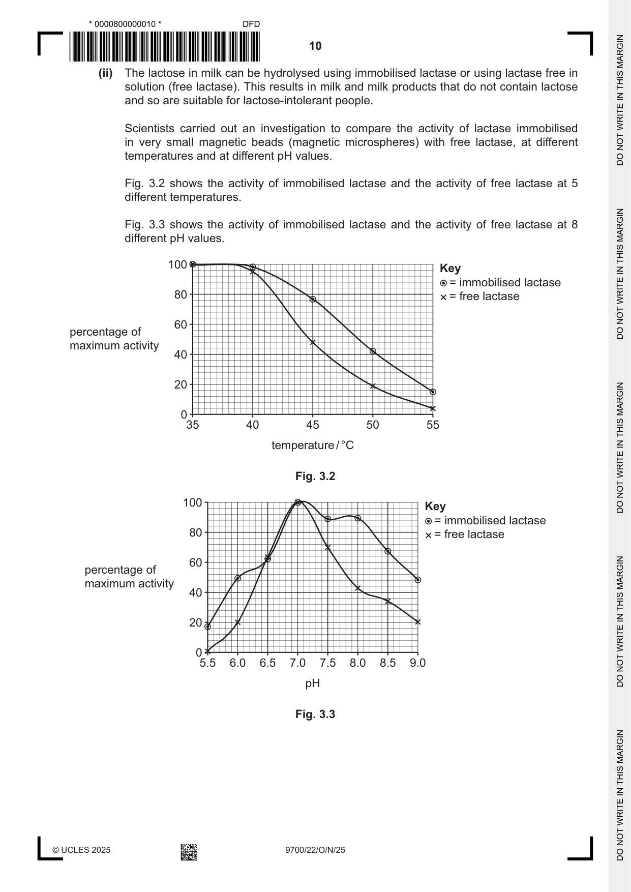 Cambridge A Level Biology 9700 2025 Oct/Nov Paper 2 · Variant 2 question paper, page 10 of 16