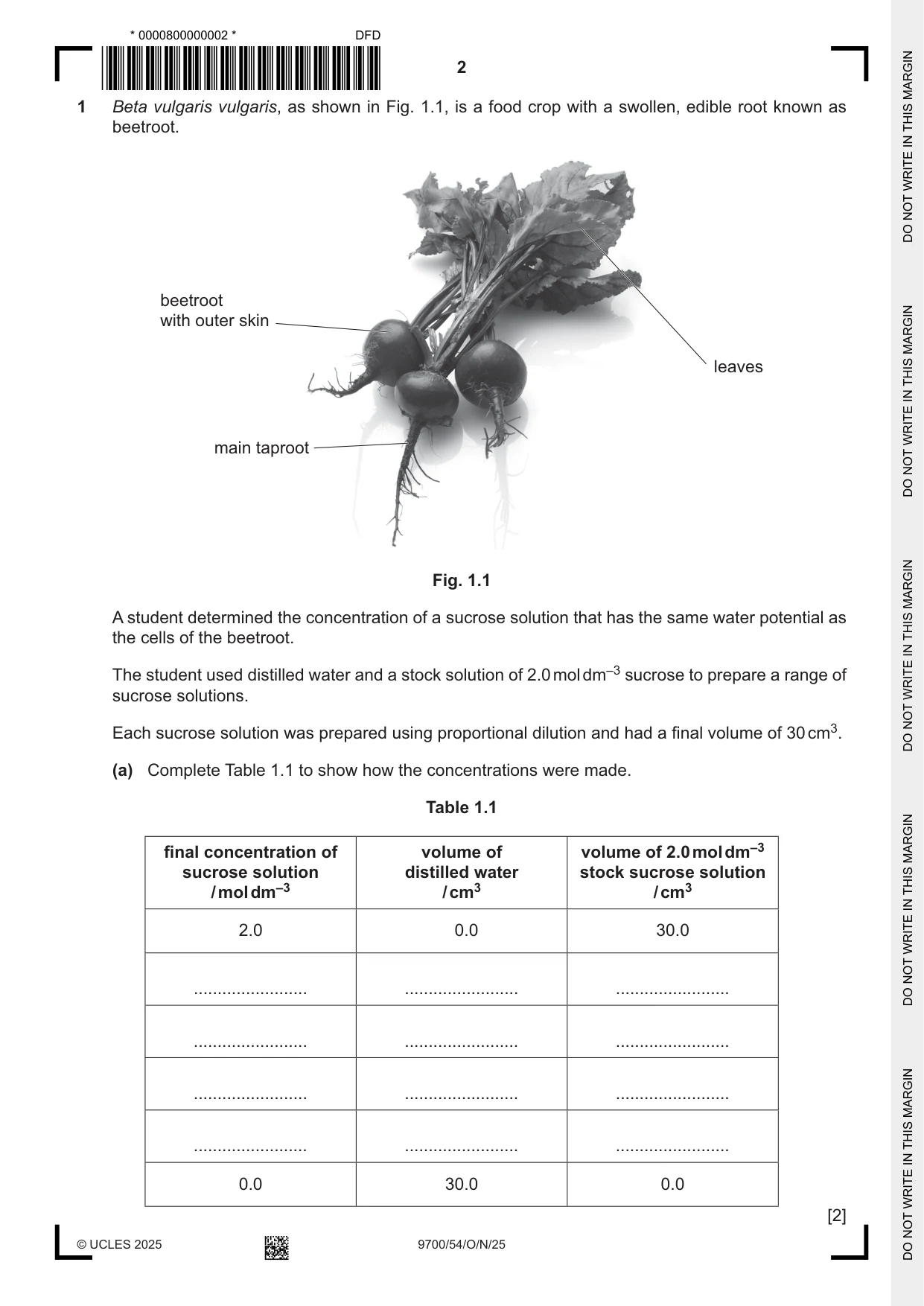 Cambridge A Level Biology 9700 2025 Oct/Nov Paper 5 · Variant 4 question paper, page 2 of 16