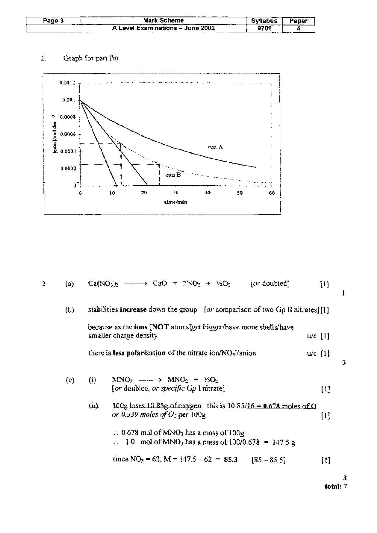 Mark scheme, page 4 of 7