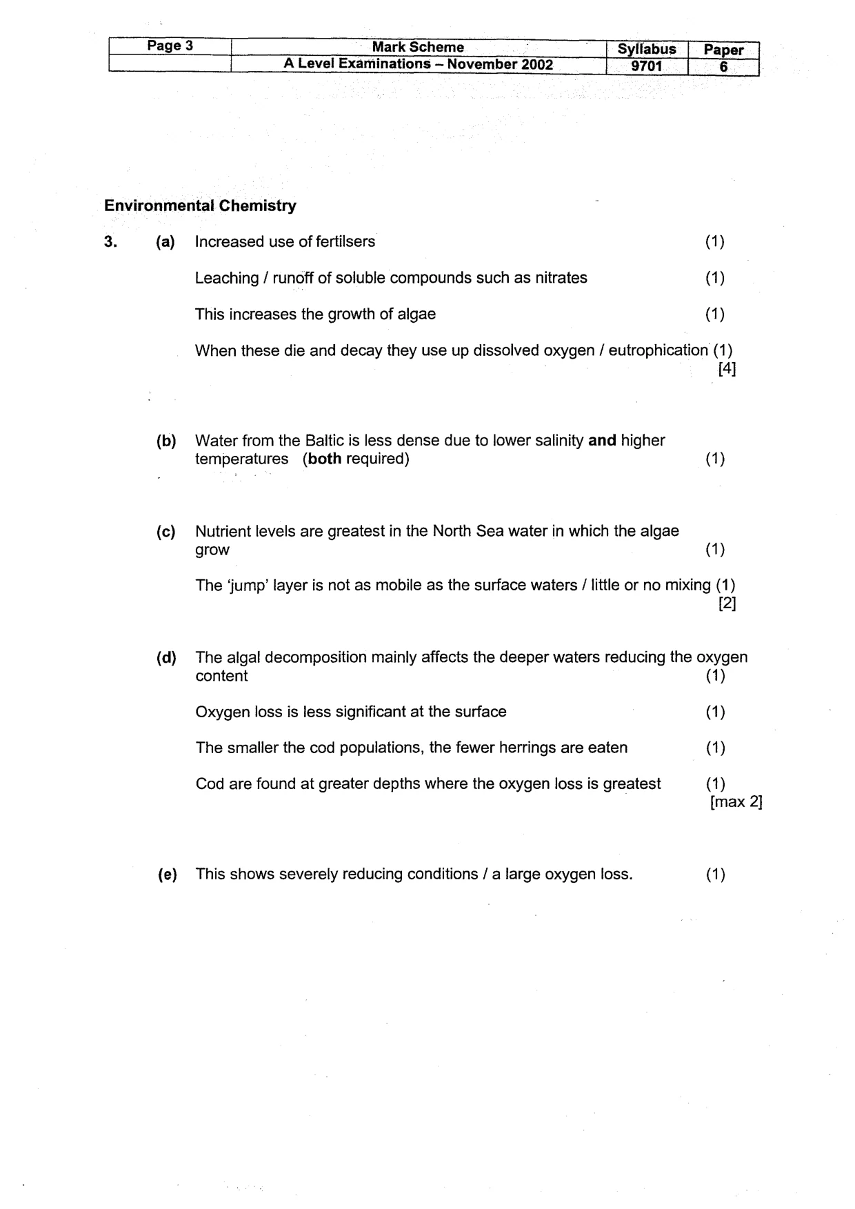Mark scheme, page 4 of 11