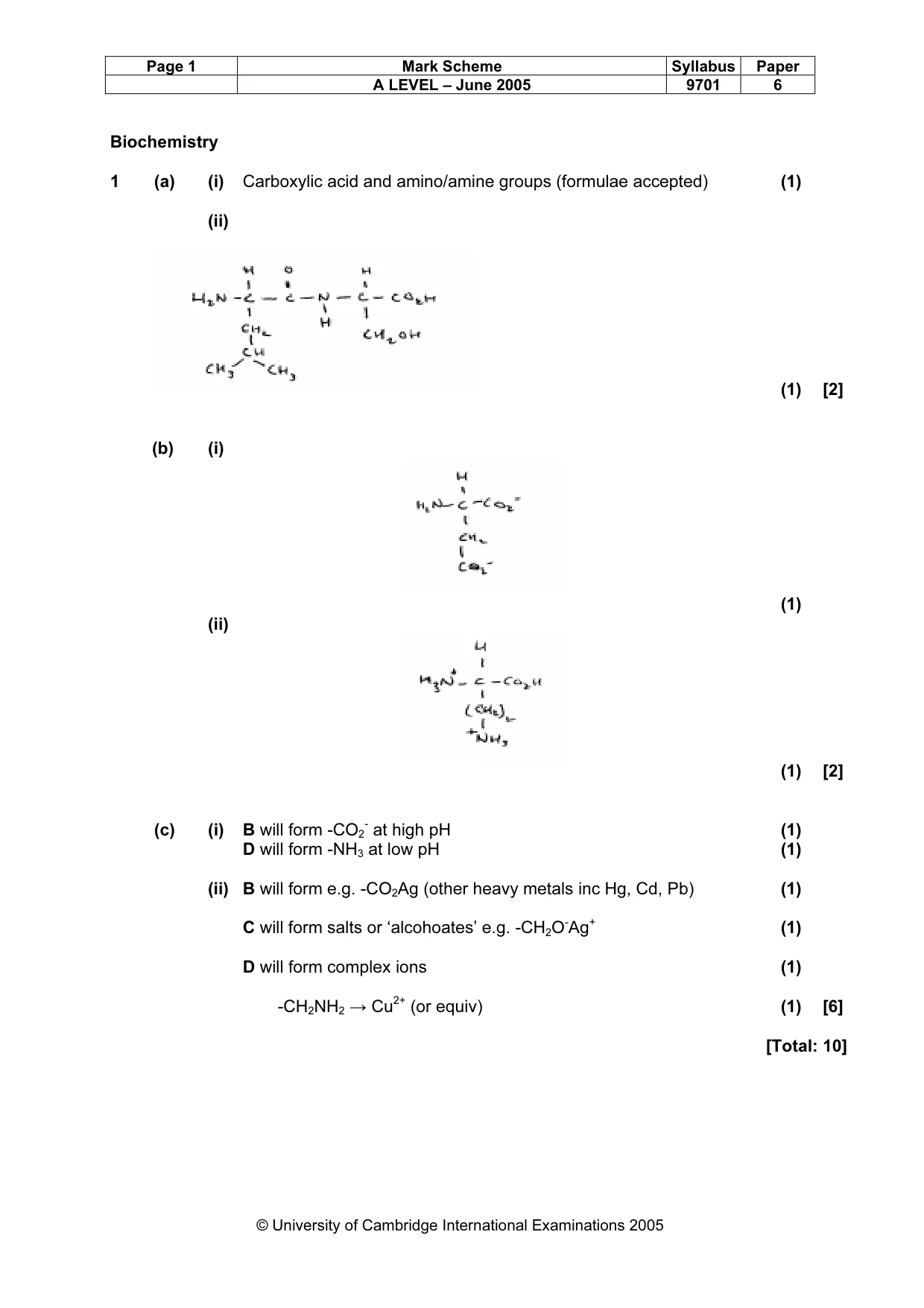 Mark scheme, page 4 of 12