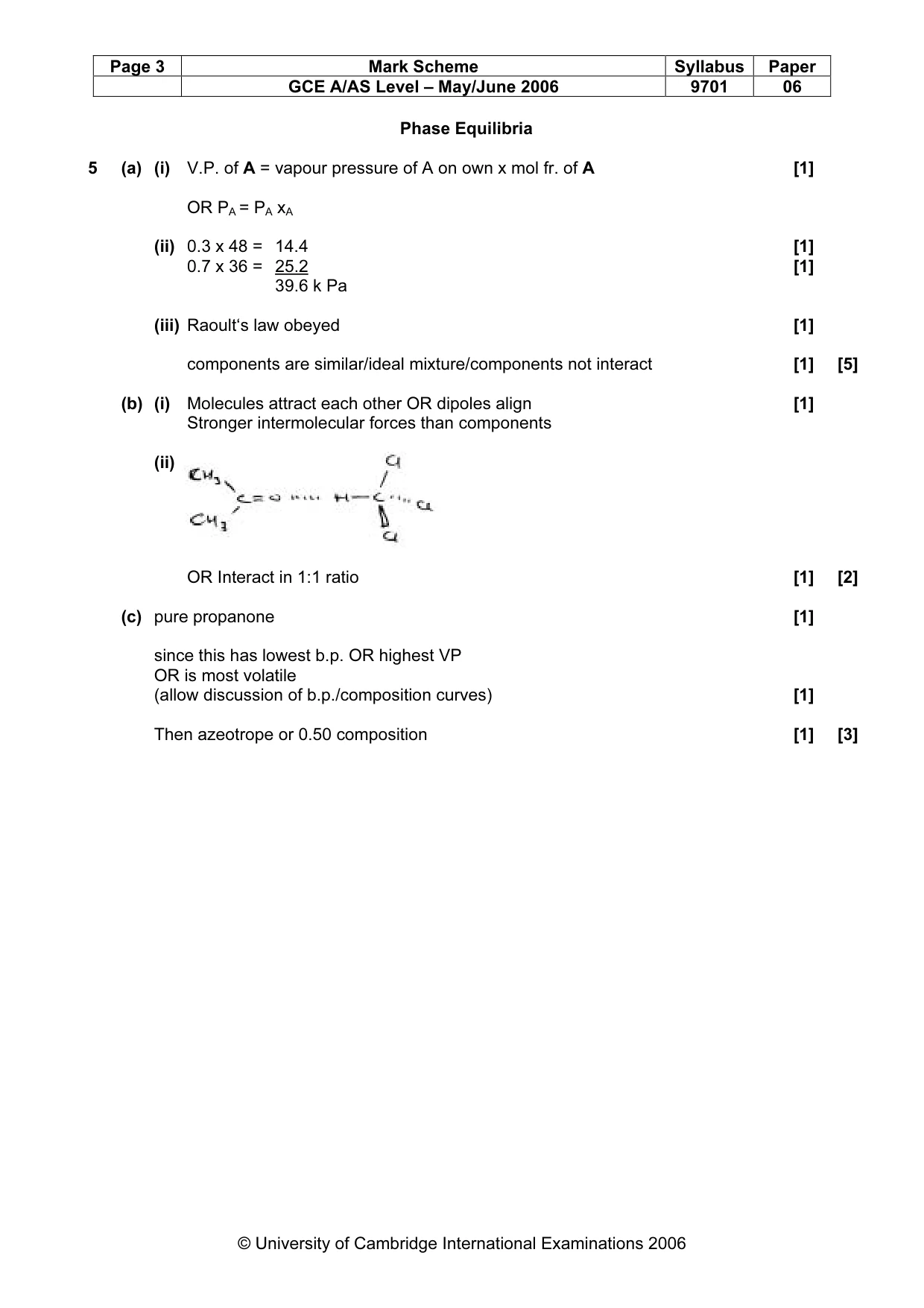 Mark scheme, page 4 of 7