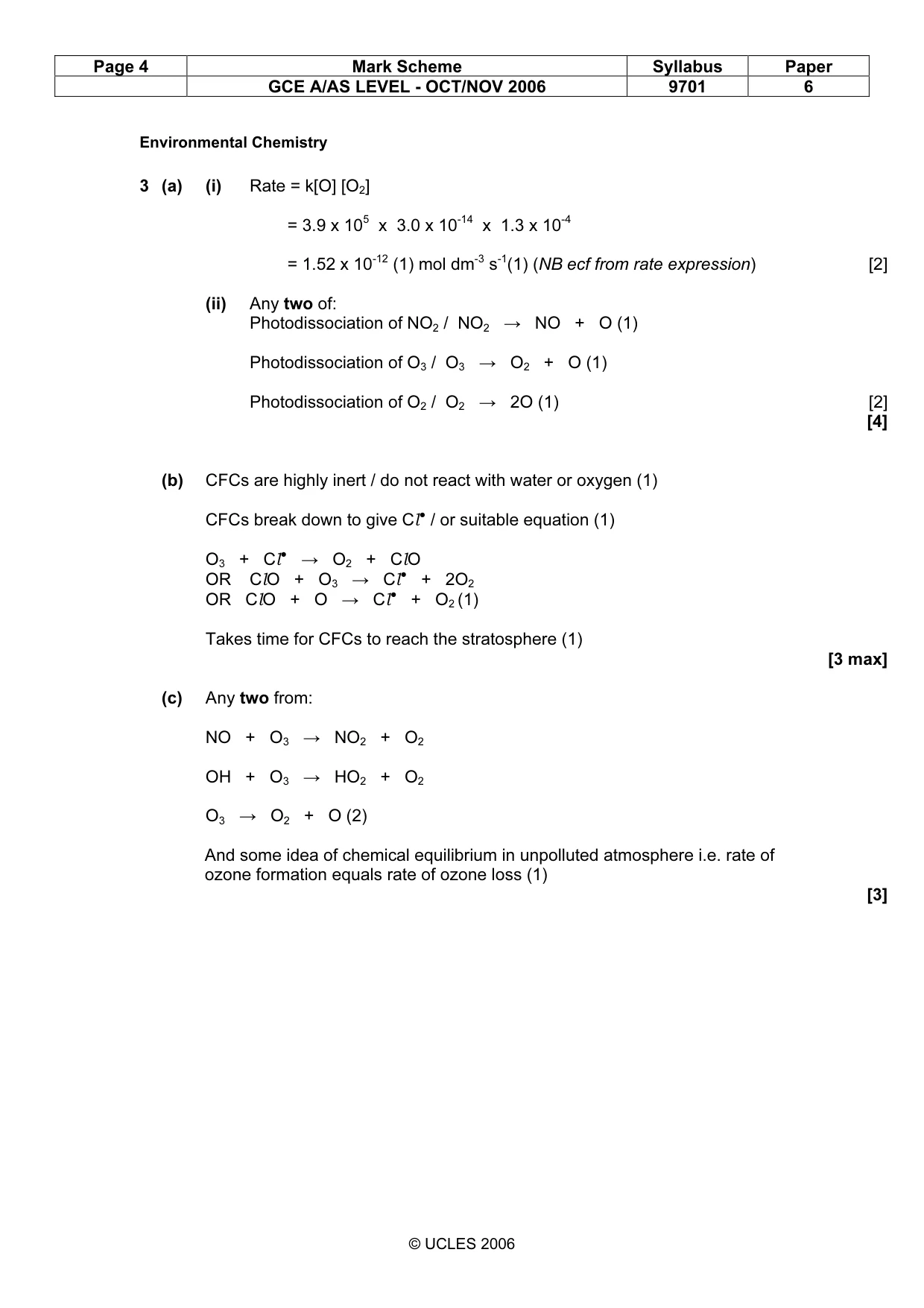 Mark scheme, page 4 of 11