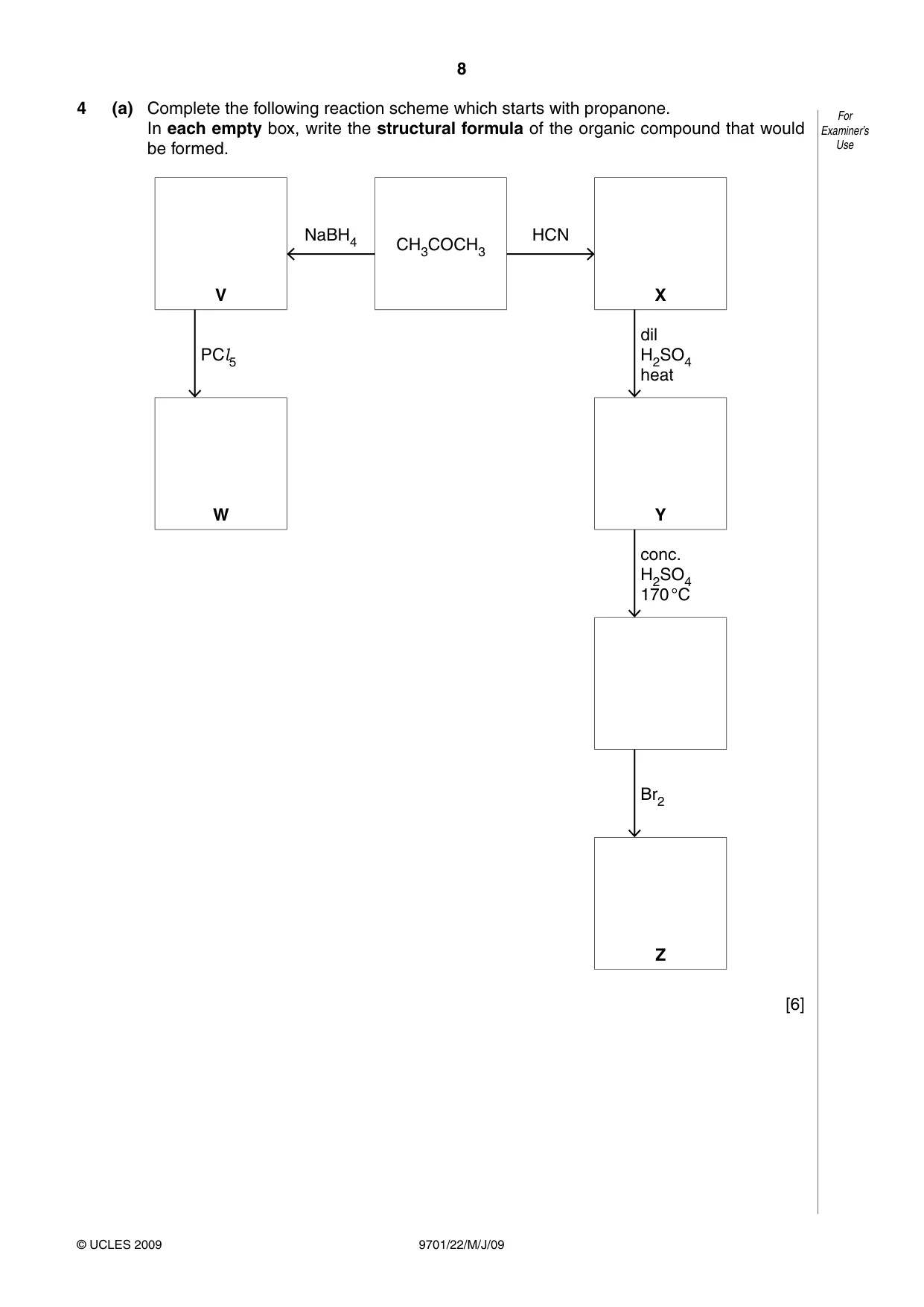 Cambridge A Level Chemistry 9701 2009 May/June Paper 2 · Variant 1 question paper, page 21 of 25