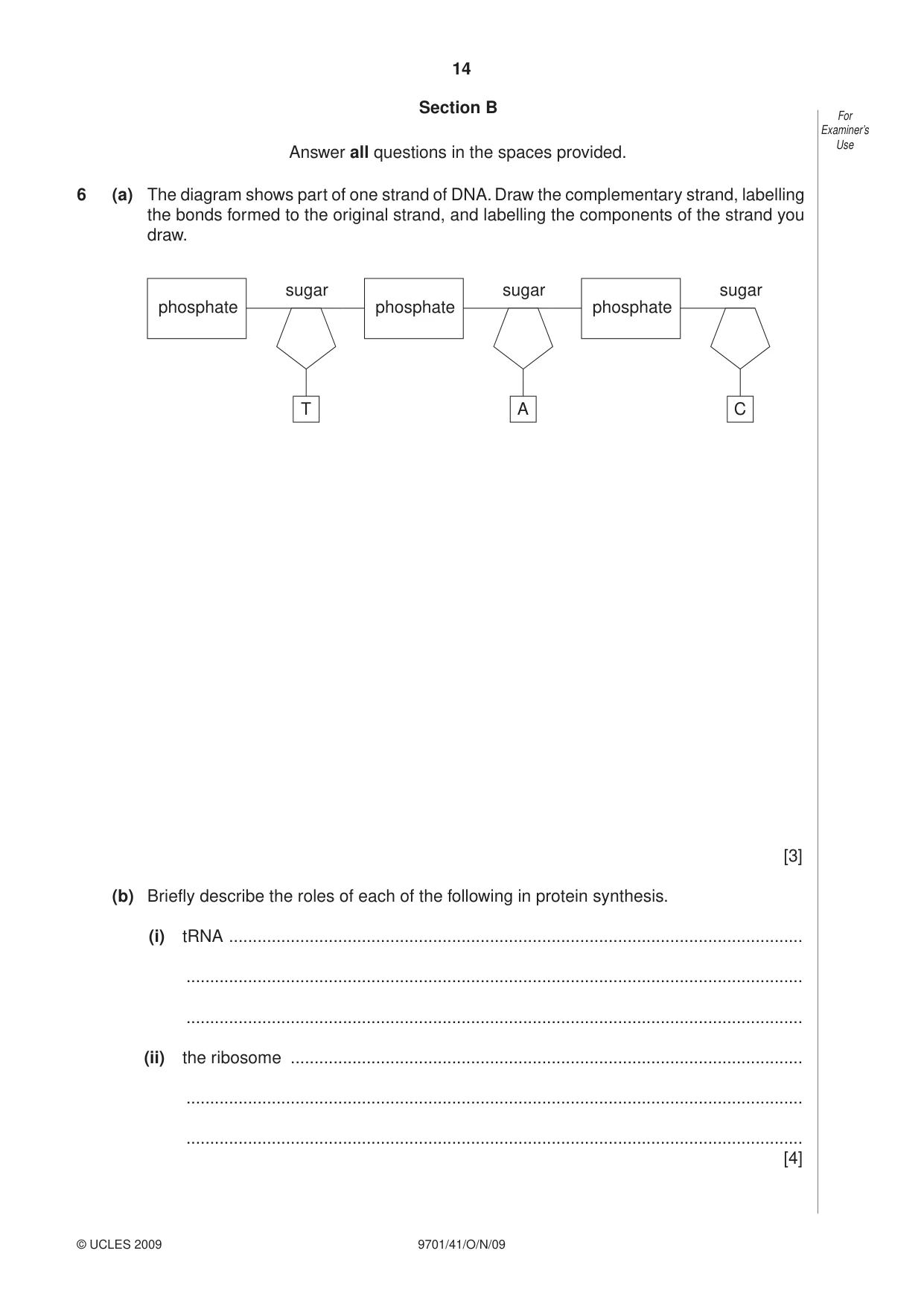 Cambridge A Level Chemistry 9701 2009 Oct/Nov Paper 4 · Variant 1 question paper, page 14 of 20