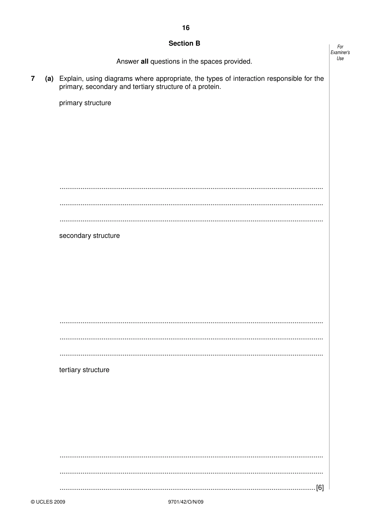 Cambridge A Level Chemistry 9701 2009 Oct/Nov Paper 4 · Variant 2 question paper, page 16 of 24