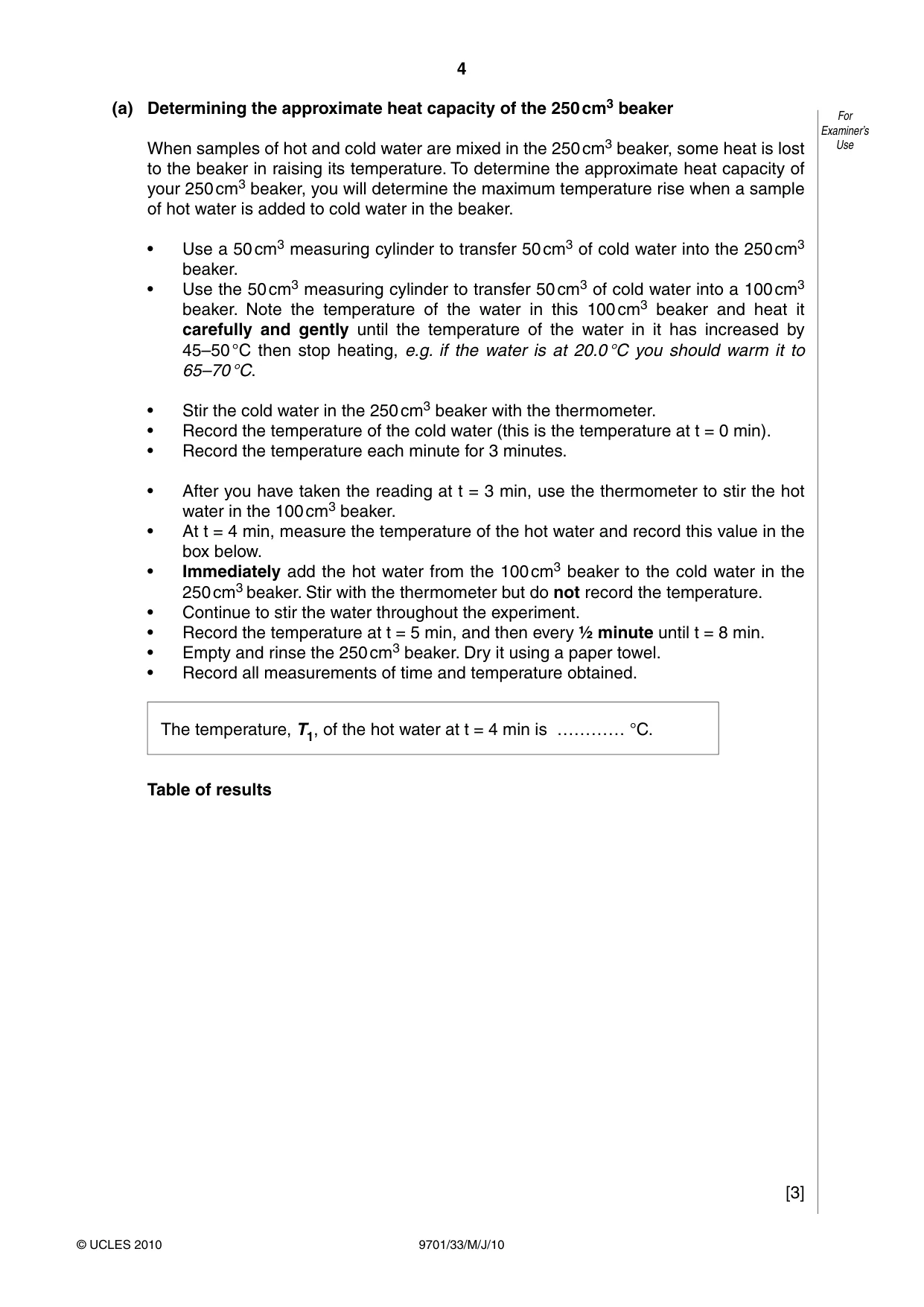 Cambridge A Level Chemistry 9701 2010 May/June Paper 3 · Variant 3 question paper, page 4 of 16