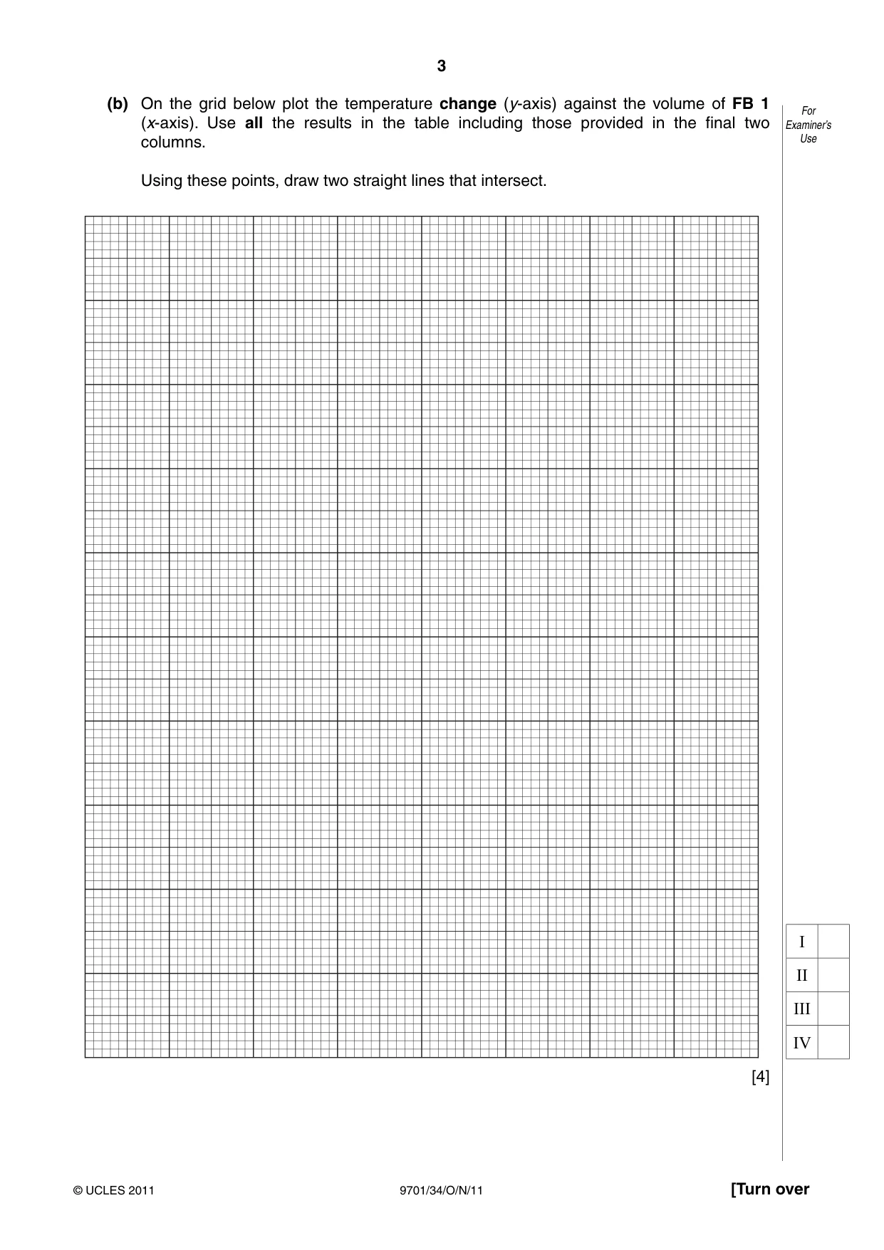 Cambridge A Level Chemistry 9701 2011 Oct/Nov Paper 3 · Variant 4 question paper, page 3 of 12