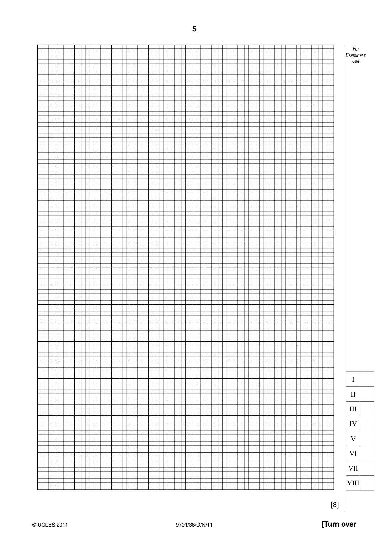 Cambridge A Level Chemistry 9701 2011 Oct/Nov Paper 3 · Variant 6 question paper, page 5 of 12