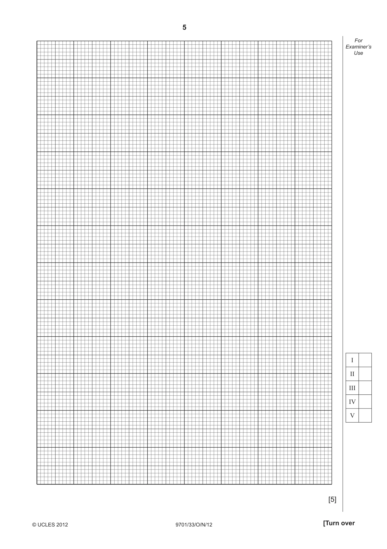 Cambridge A Level Chemistry 9701 2012 Oct/Nov Paper 3 · Variant 3 question paper, page 5 of 16