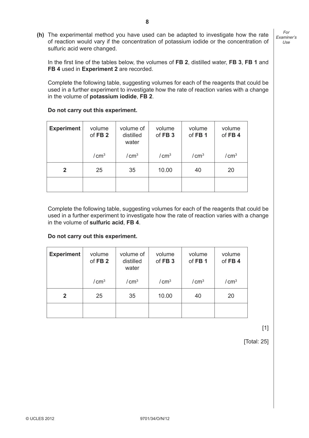 Cambridge A Level Chemistry 9701 2012 Oct/Nov Paper 3 · Variant 4 question paper, page 8 of 16
