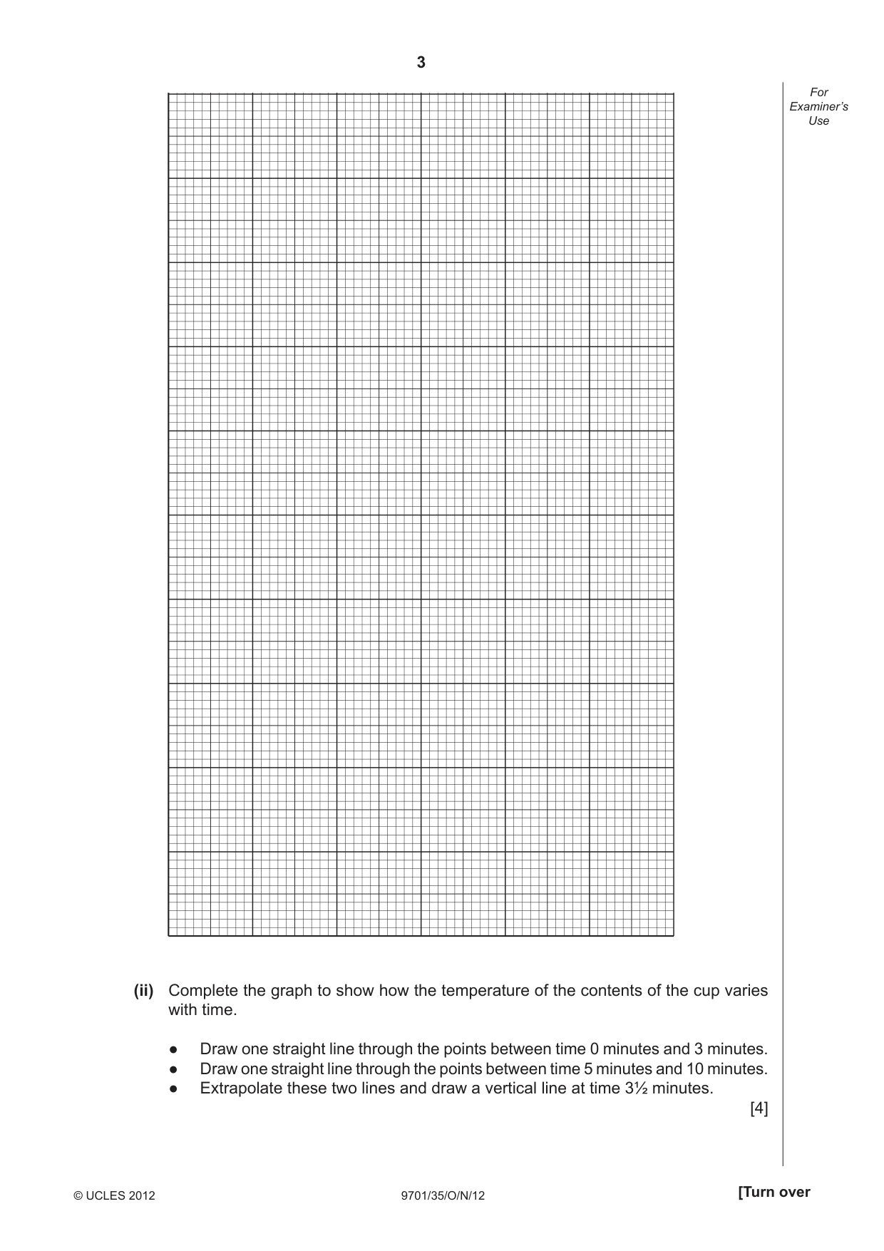 Cambridge A Level Chemistry 9701 2012 Oct/Nov Paper 3 · Variant 5 question paper, page 3 of 12