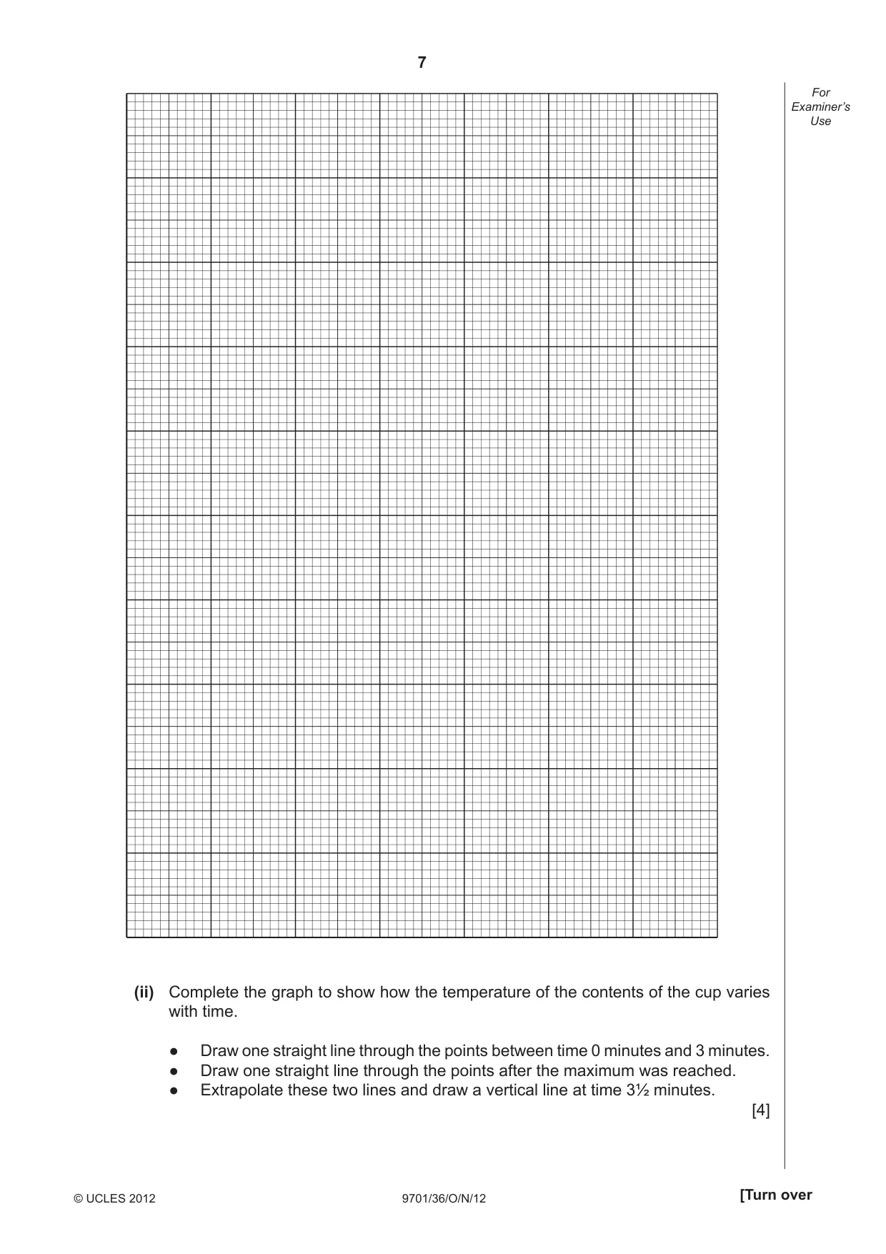 Cambridge A Level Chemistry 9701 2012 Oct/Nov Paper 3 · Variant 6 question paper, page 7 of 16