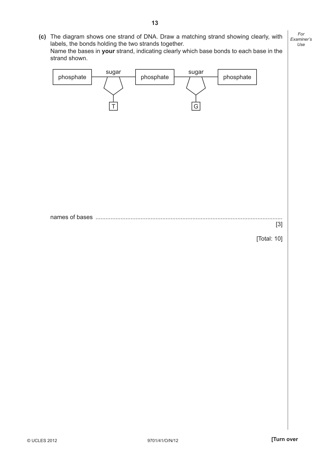 Cambridge A Level Chemistry 9701 2012 Oct/Nov Paper 4 · Variant 1 question paper, page 13 of 20