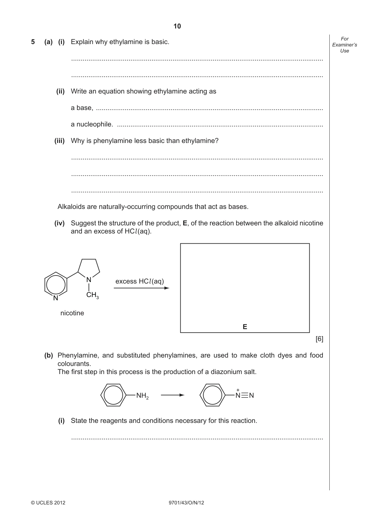 Cambridge A Level Chemistry 9701 2012 Oct/Nov Paper 4 · Variant 3 question paper, page 10 of 20