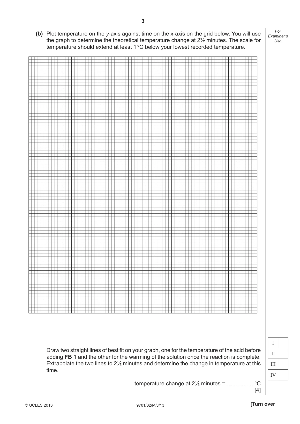 Cambridge A Level Chemistry 9701 2013 May/June Paper 3 · Variant 2 question paper, page 3 of 12