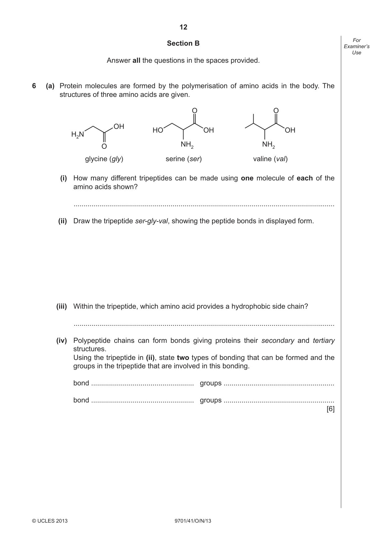 Cambridge A Level Chemistry 9701 2013 Oct/Nov Paper 4 · Variant 1 question paper, page 12 of 20