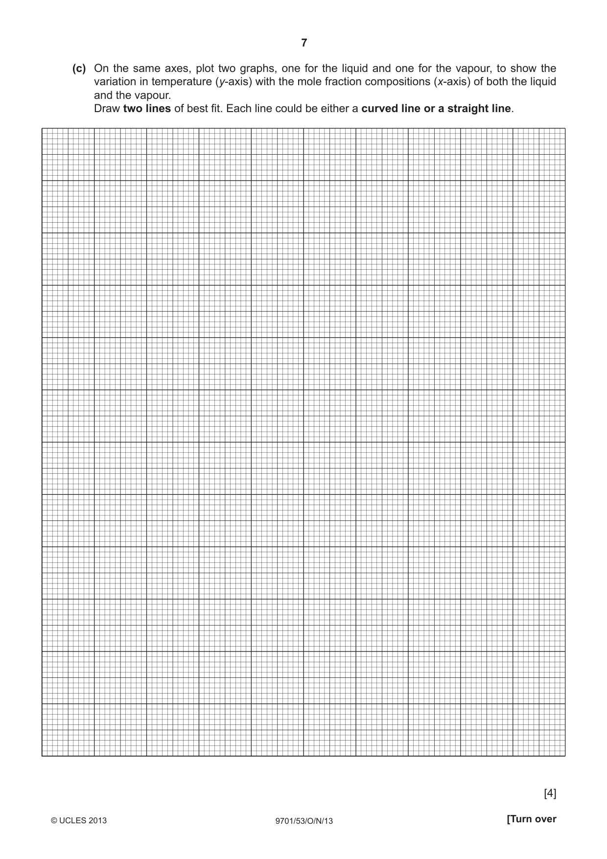 Cambridge A Level Chemistry 9701 2013 Oct/Nov Paper 5 · Variant 3 question paper, page 7 of 12