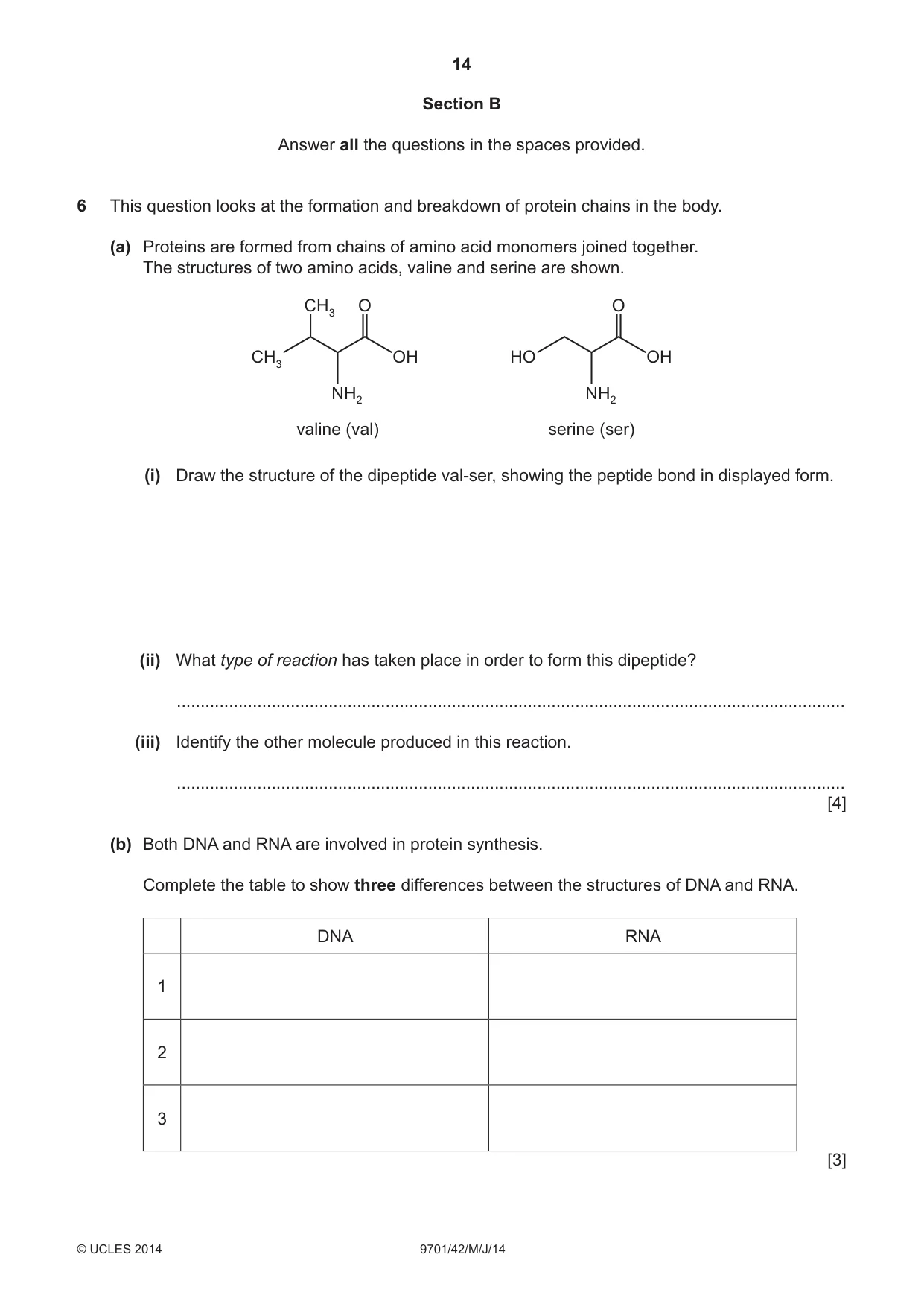 Cambridge A Level Chemistry 9701 2014 May/June Paper 4 · Variant 2 question paper, page 14 of 20