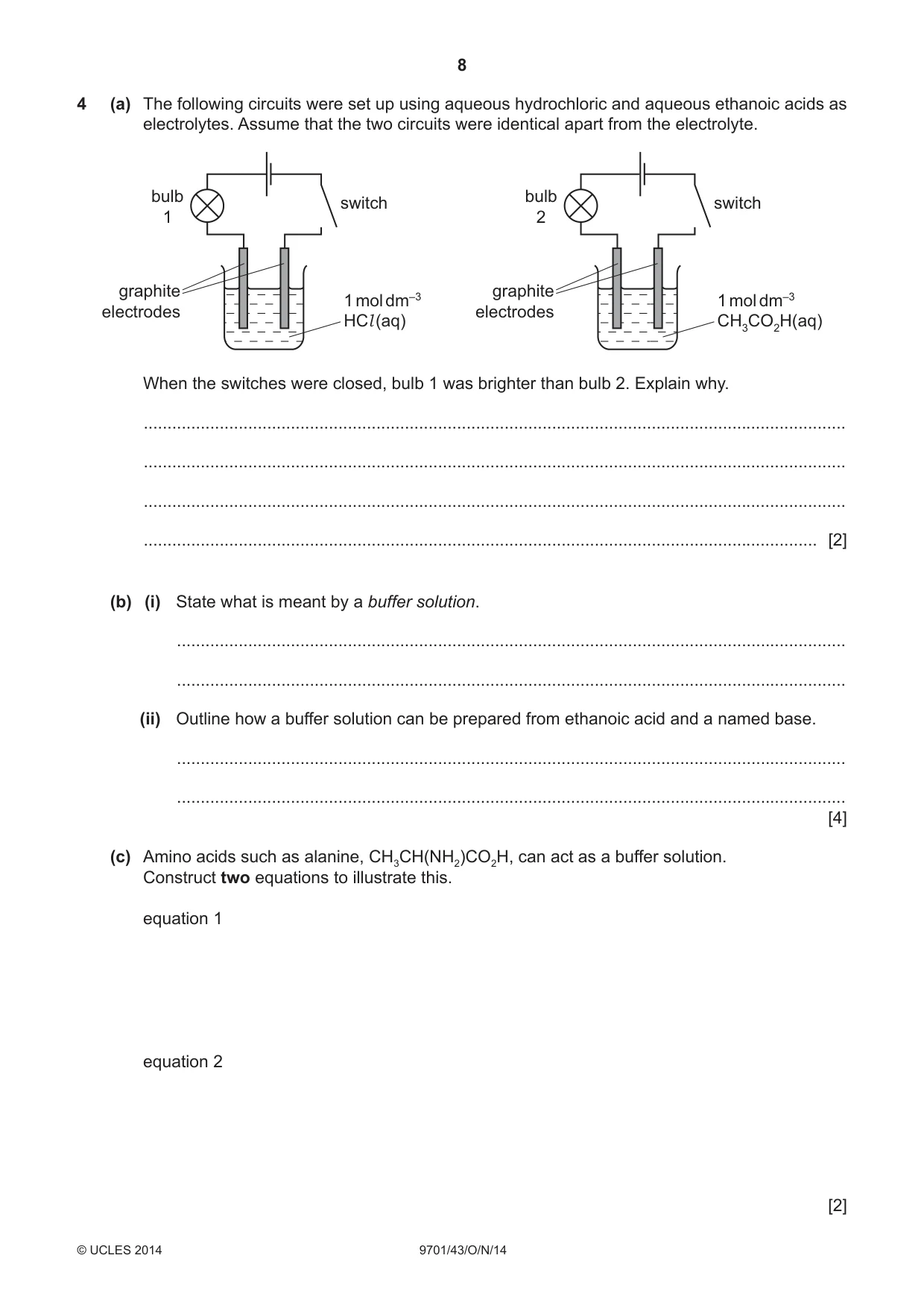 Cambridge A Level Chemistry 9701 2014 Oct/Nov Paper 4 · Variant 3 question paper, page 8 of 20