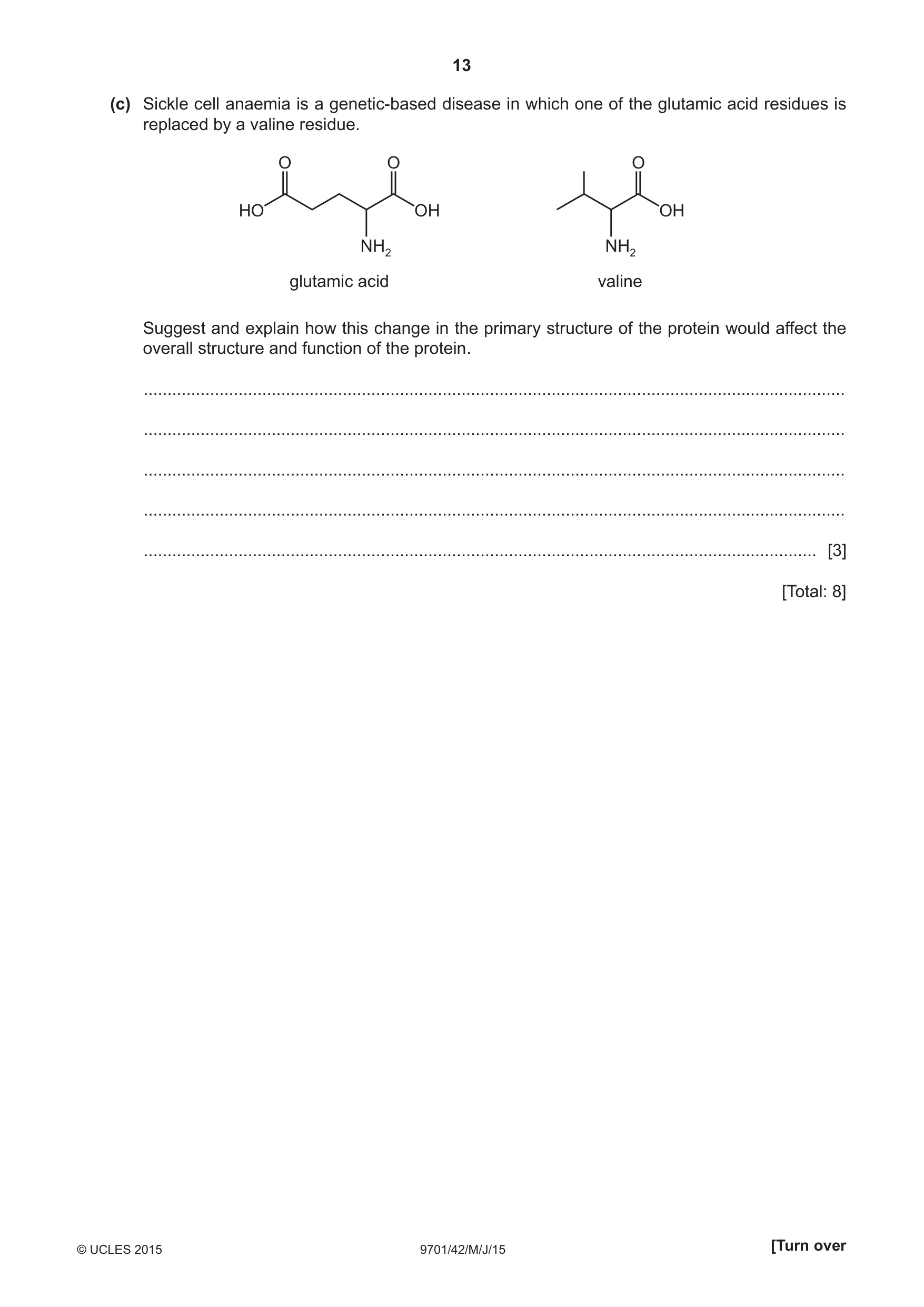 Cambridge A Level Chemistry 9701 2015 May/June Paper 4 · Variant 2 question paper, page 13 of 20