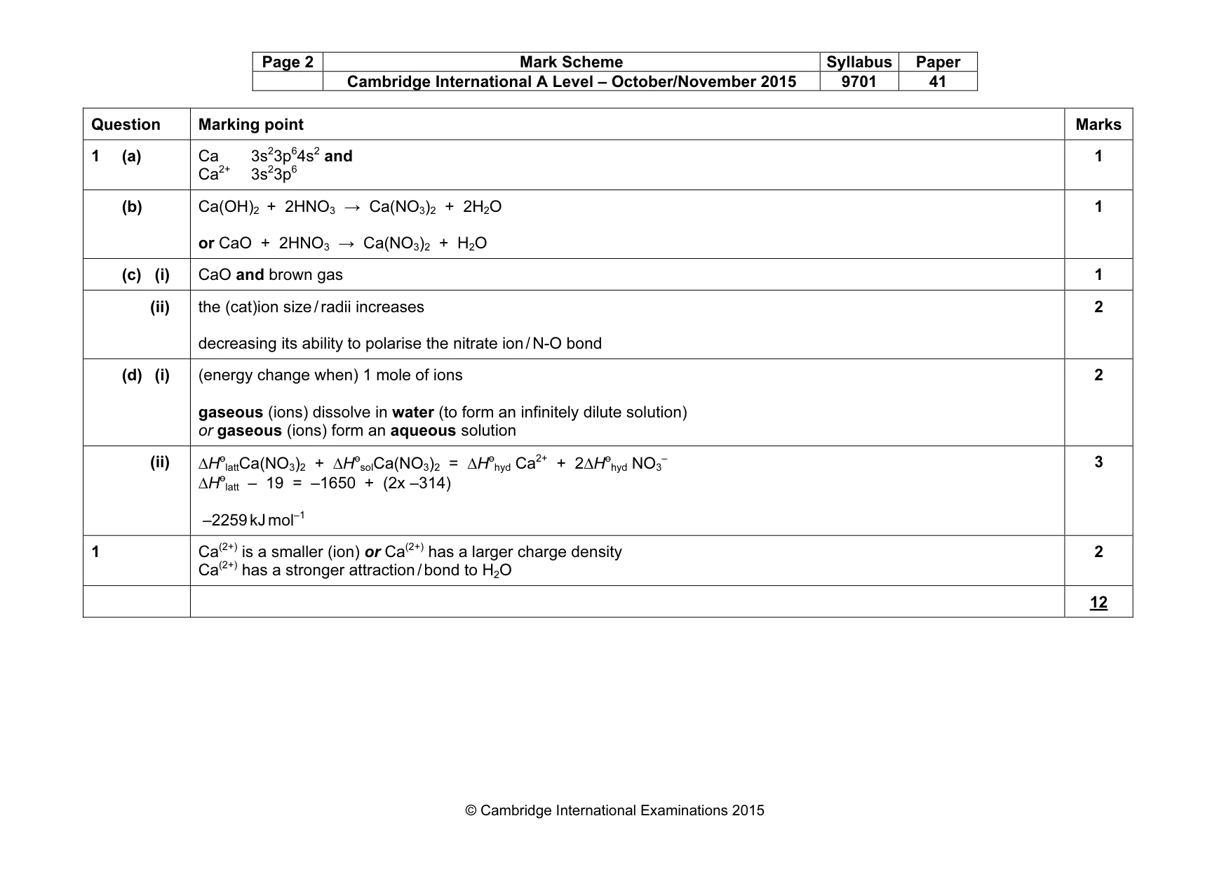 Mark scheme, page 2 of 13
