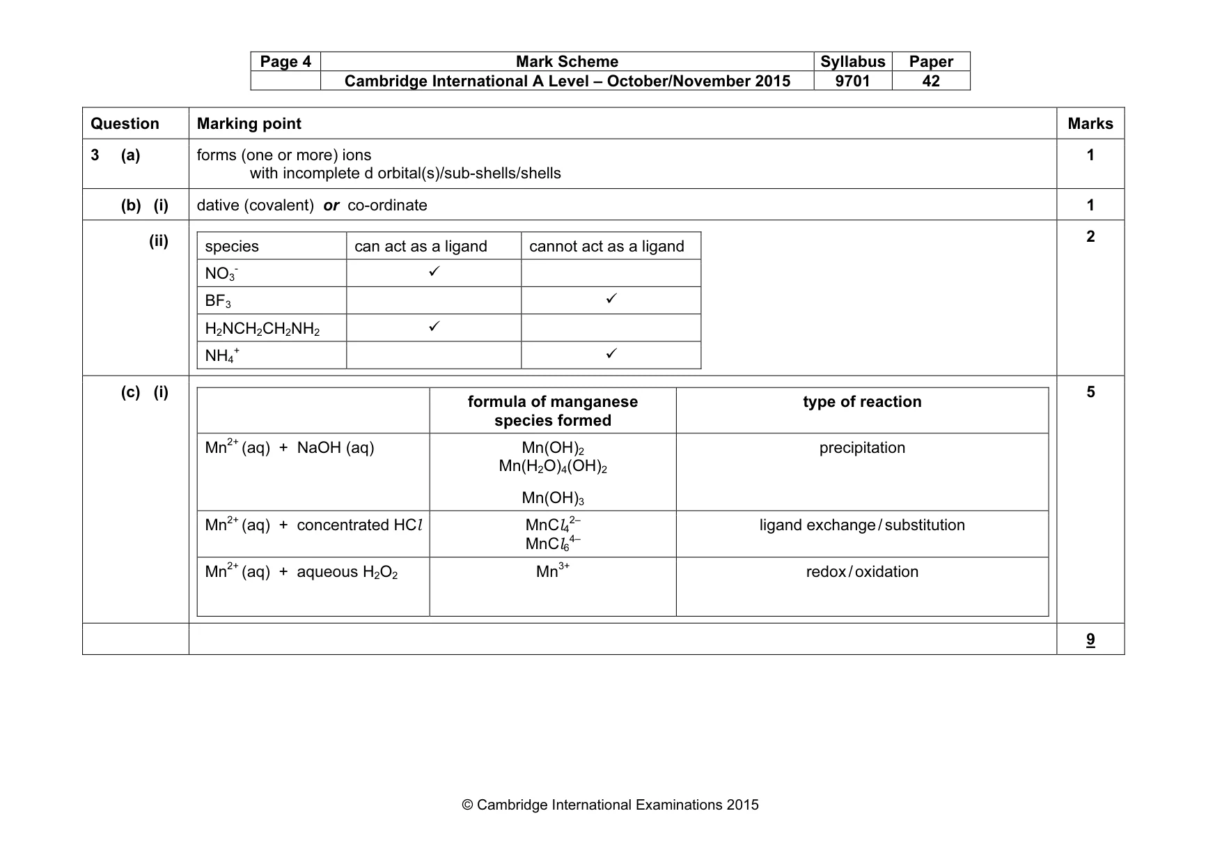 Mark scheme, page 4 of 13